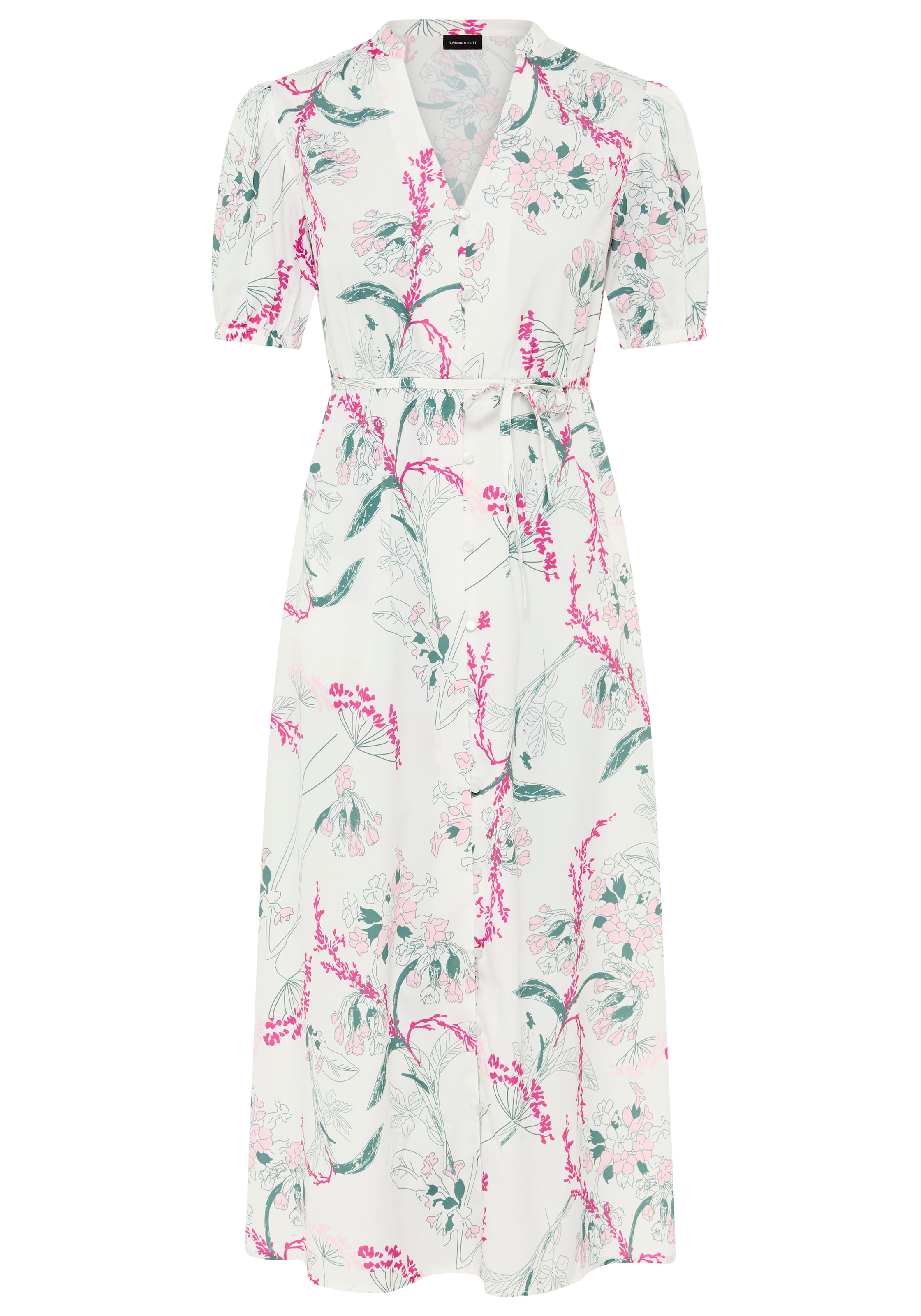 Laura Scott Blusenkleid femininer Stil, für vielseitige Anlässe, aus Polyester