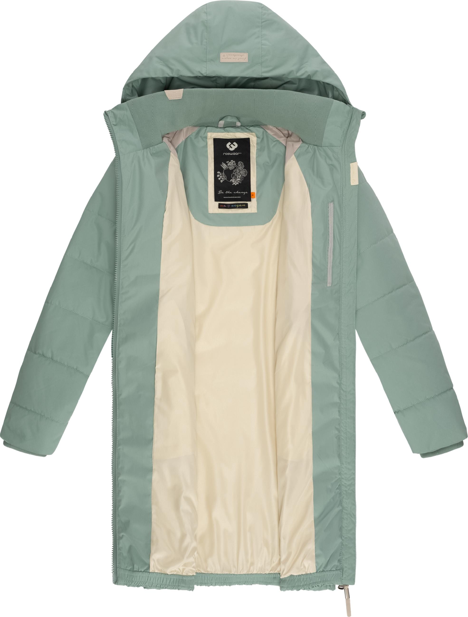 Ragwear Steppmantel »Steppmantel Dizzie Coat«, Wasserdichter Winterparka mit gefütterter Kapuze