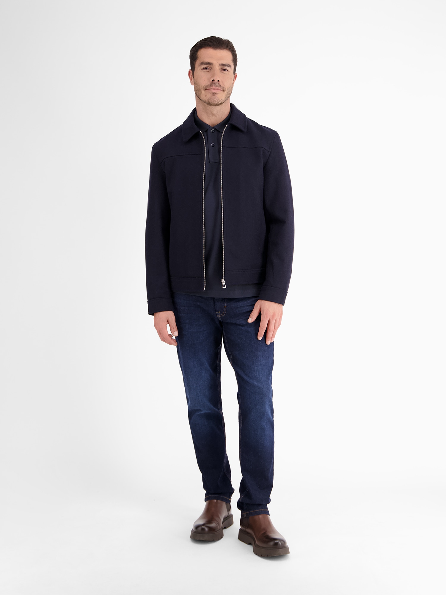 LERROS Poloshirt »COOL & DRY« mit Logo-Stickerei