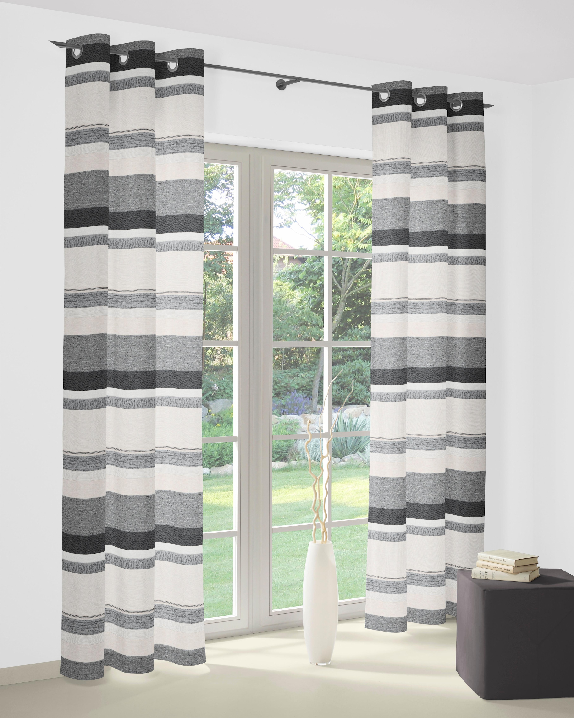 Wirth Vorhang »Novara« Ösen 1 Stk. tlg.