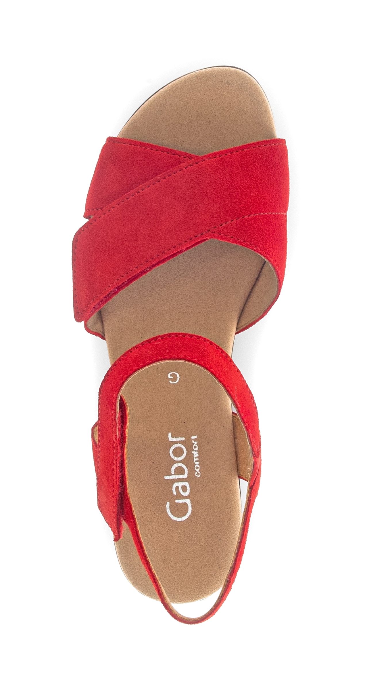 Gabor Sandalette »Kreta«  Blockabsatz, Plateau, Sommerschuh mit zwei Klettverschlüssen, G-Weite