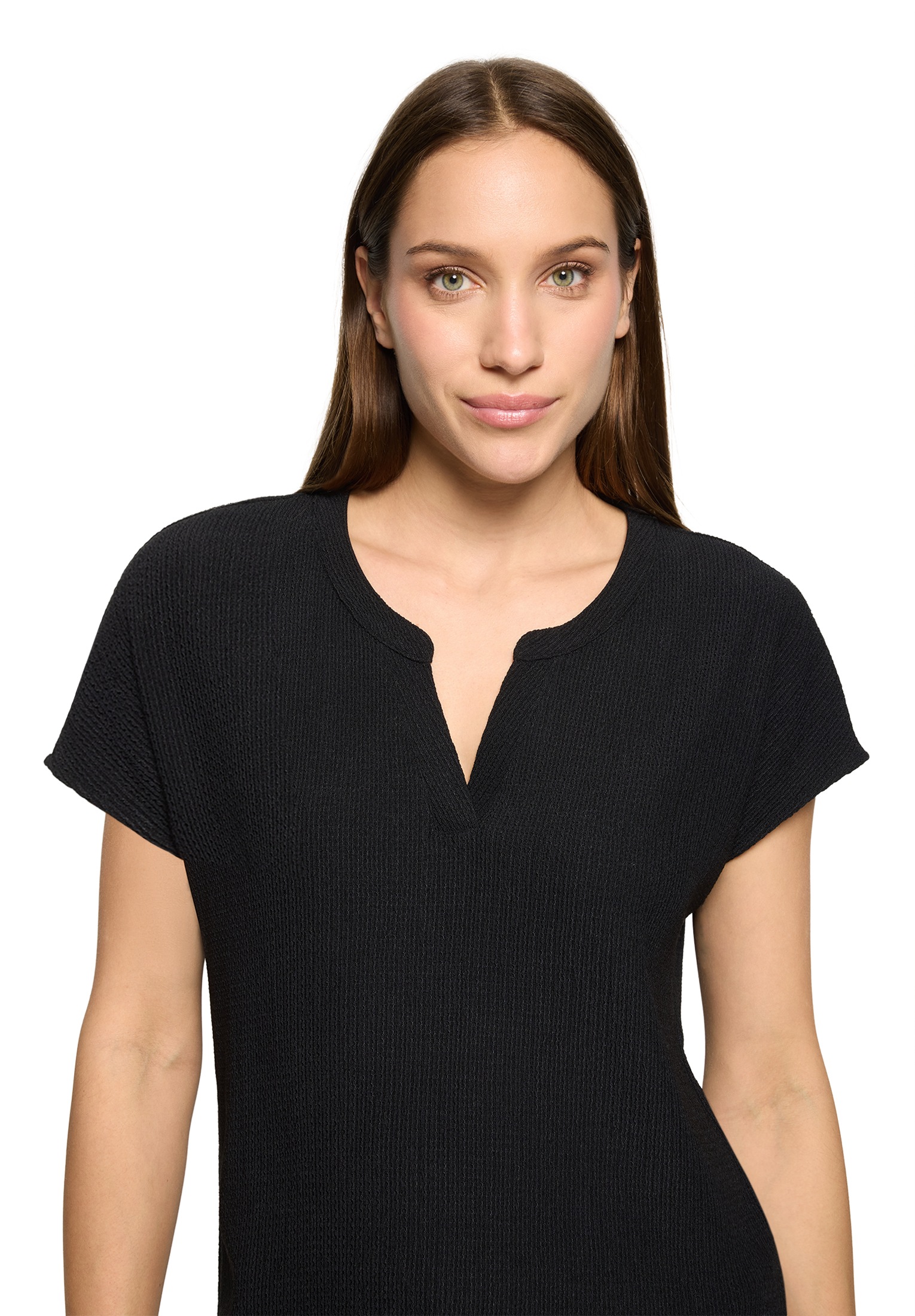 Betty Barclay Rundhalsshirt »Basic Shirt mit V-Ausschnitt«