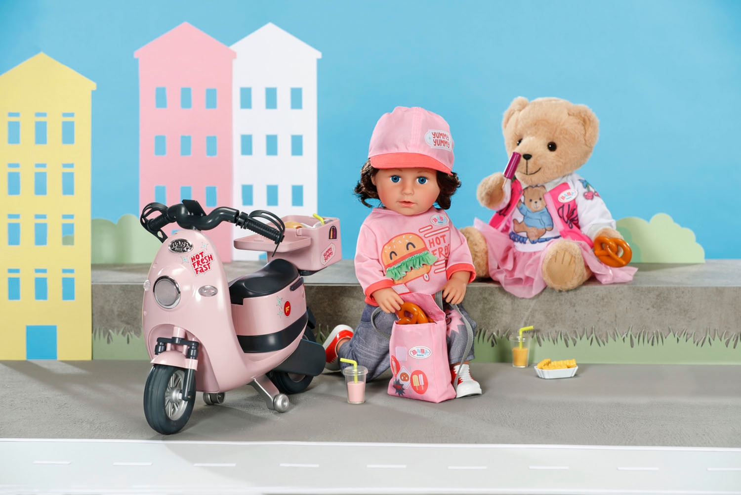 Baby Born Puppenkleidung »Snack Shop Outfit, 43 cm«