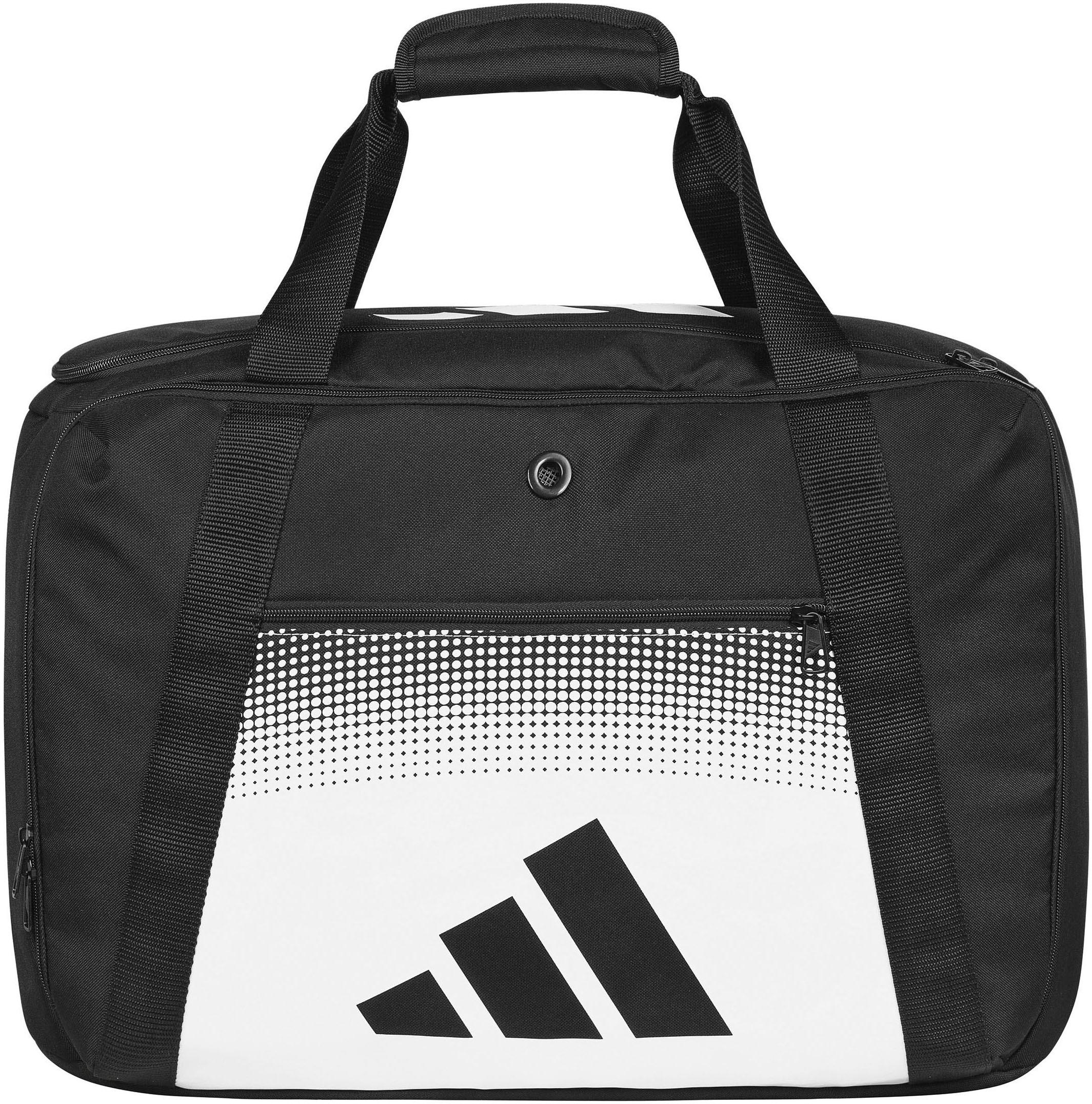 Adidas Performance Sporttasche »adidas Duffle Combat Sports black/white M« Belüftetes und wasserdichtes Fach, verhindert Geruchsbelästigung, Größe...