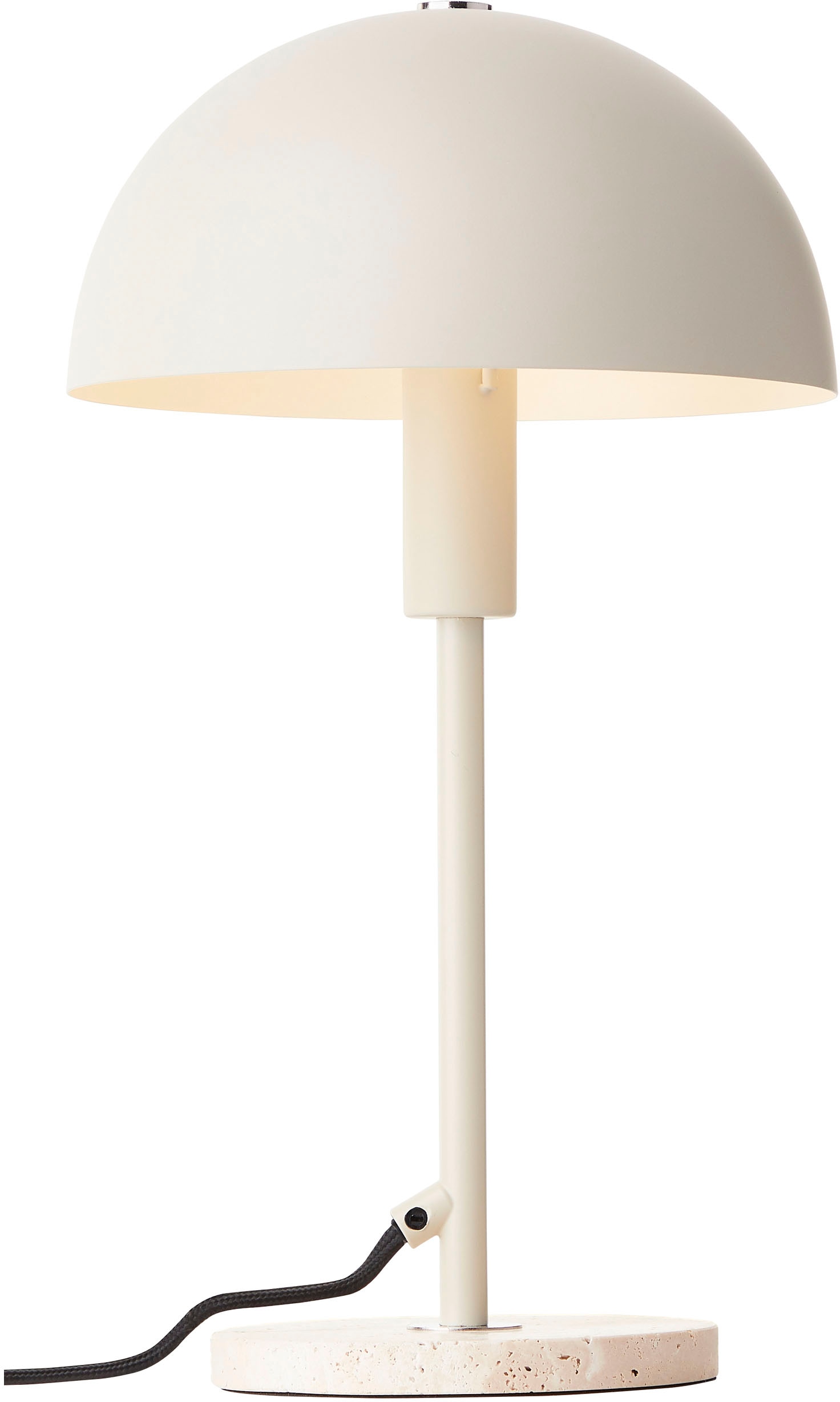 LeGer Home by Lena Gercke Tischleuchte »Linnea Pilz Lampe«, Leuchtmittel E14 | ohne Leuchtmittel, Pilzleuchte, Tischlampe, Steinsockel, Höhe 35,5 cm