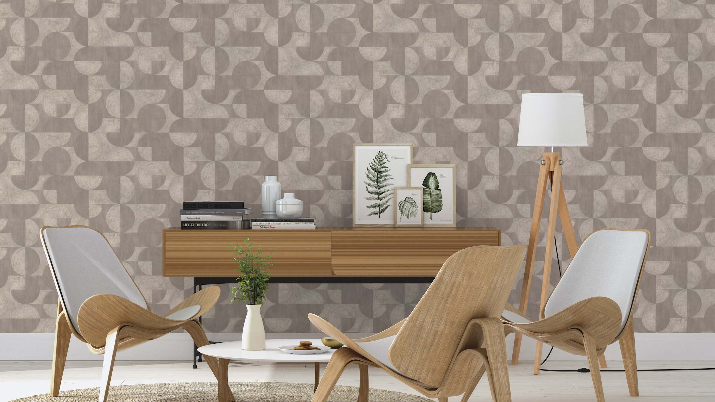 Rasch Vliestapete »Concrete«, geometrisch
