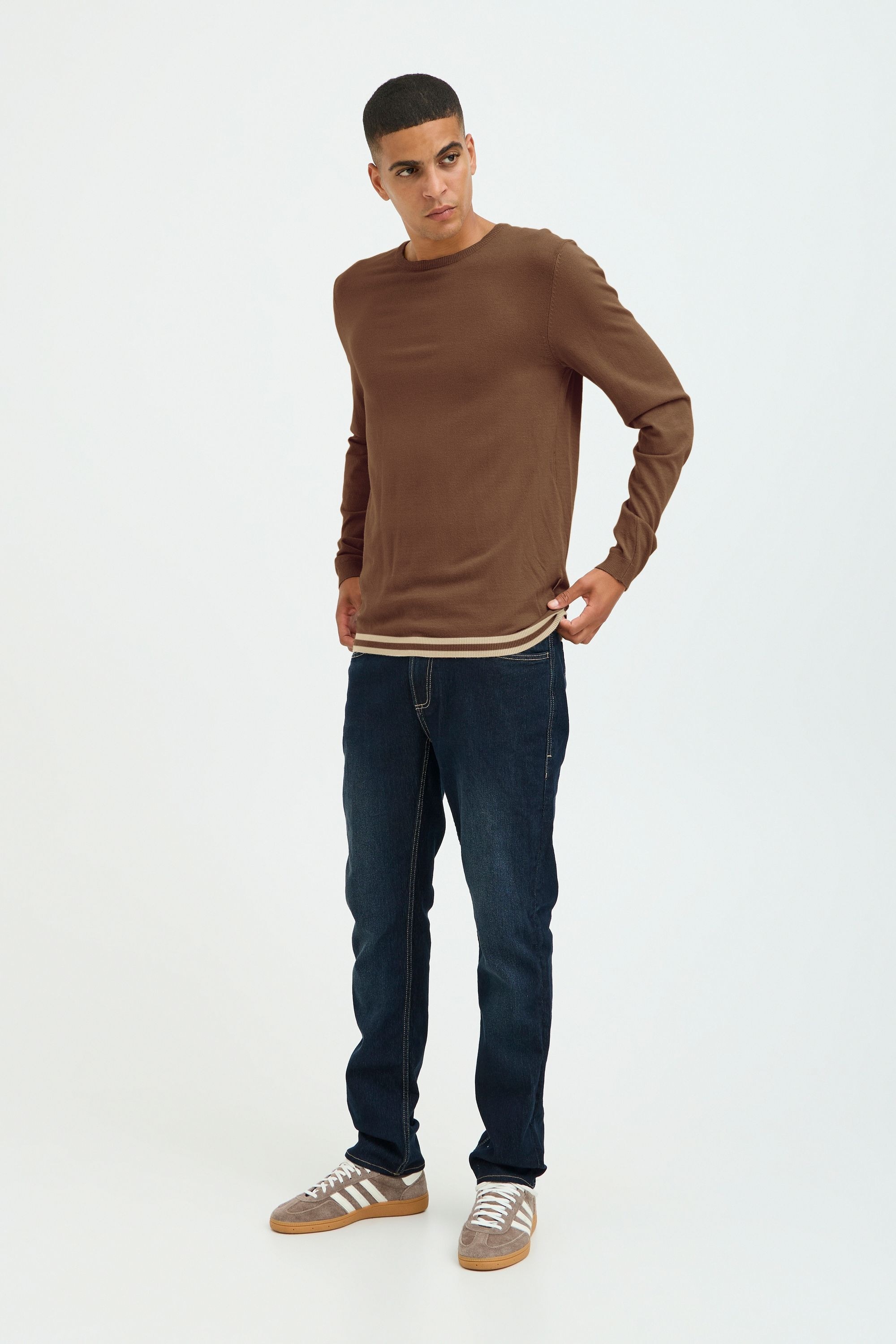 Blend Strickfleece-Pullover »Strickpullover BHPullover«