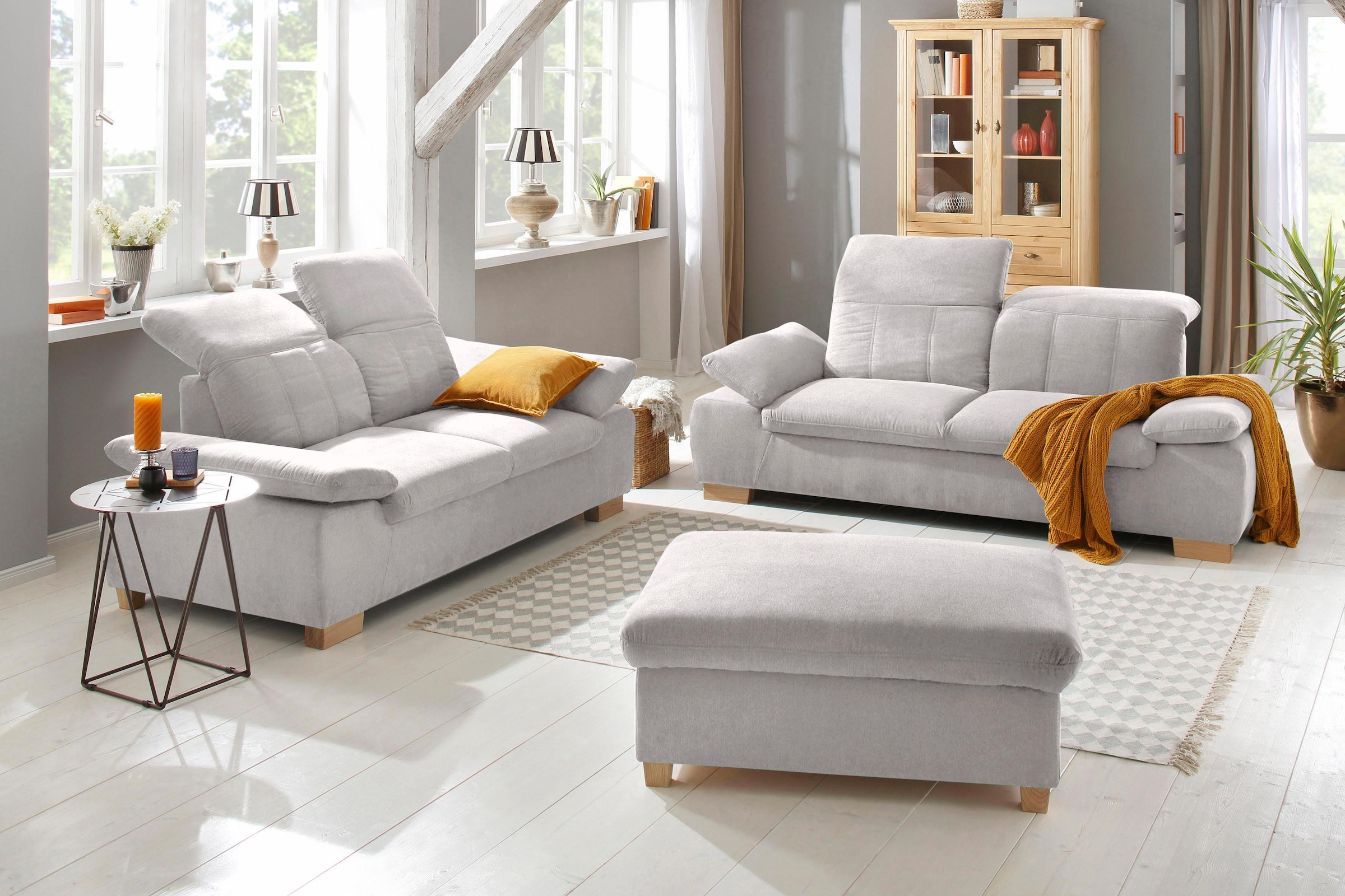Home affaire Hocker »Bergamo«, mit Stauraum