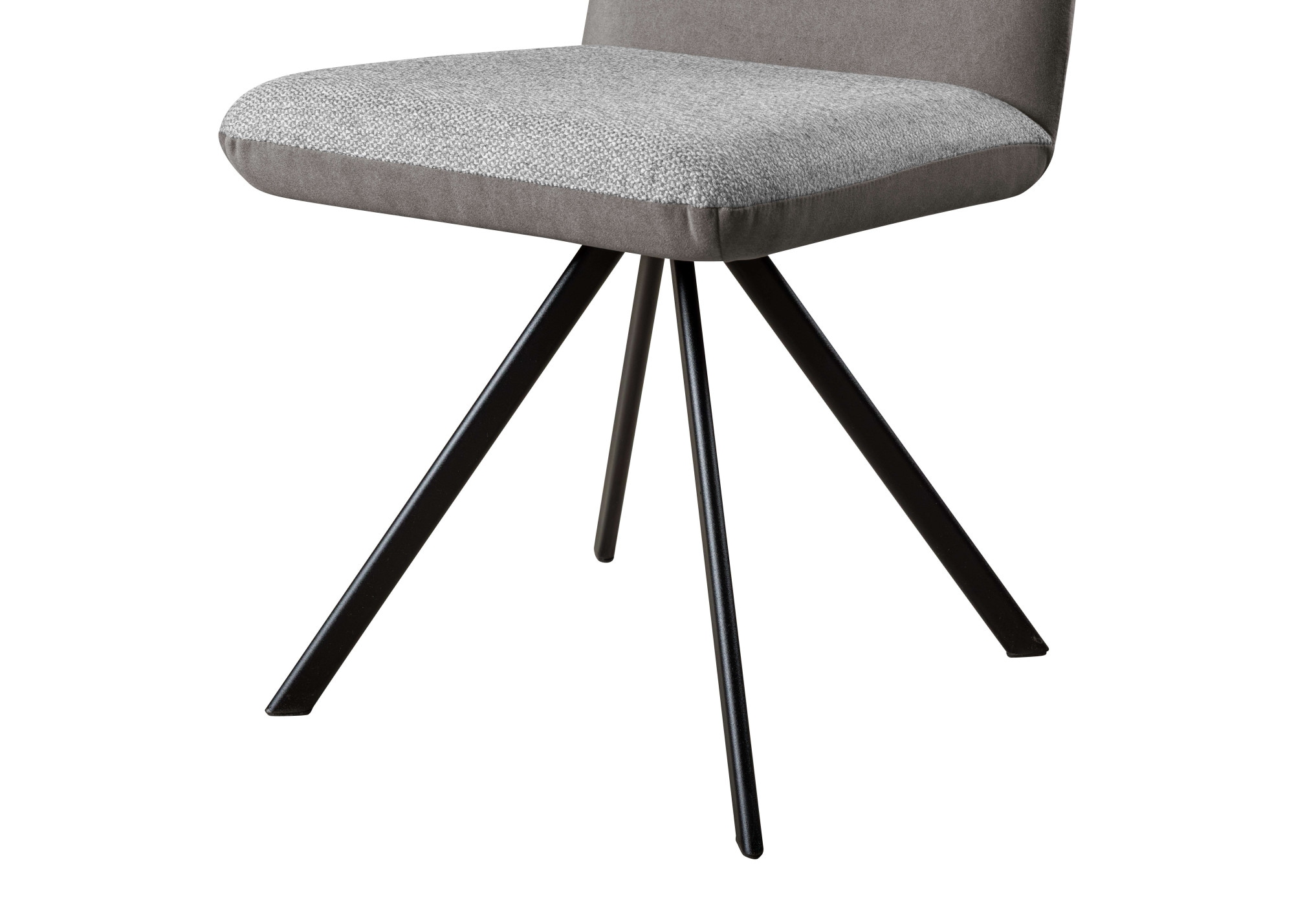 OTTO home Eckbankgruppe »Gabi Essecke, Sitzgruppe, Eckbankgruppe, Küchenbankgruppe« Set, 4tlg, 4 tlg. tlg. Gestell aus matt-schwarzem Flachmetall, stabil, 2-Stoff-Design