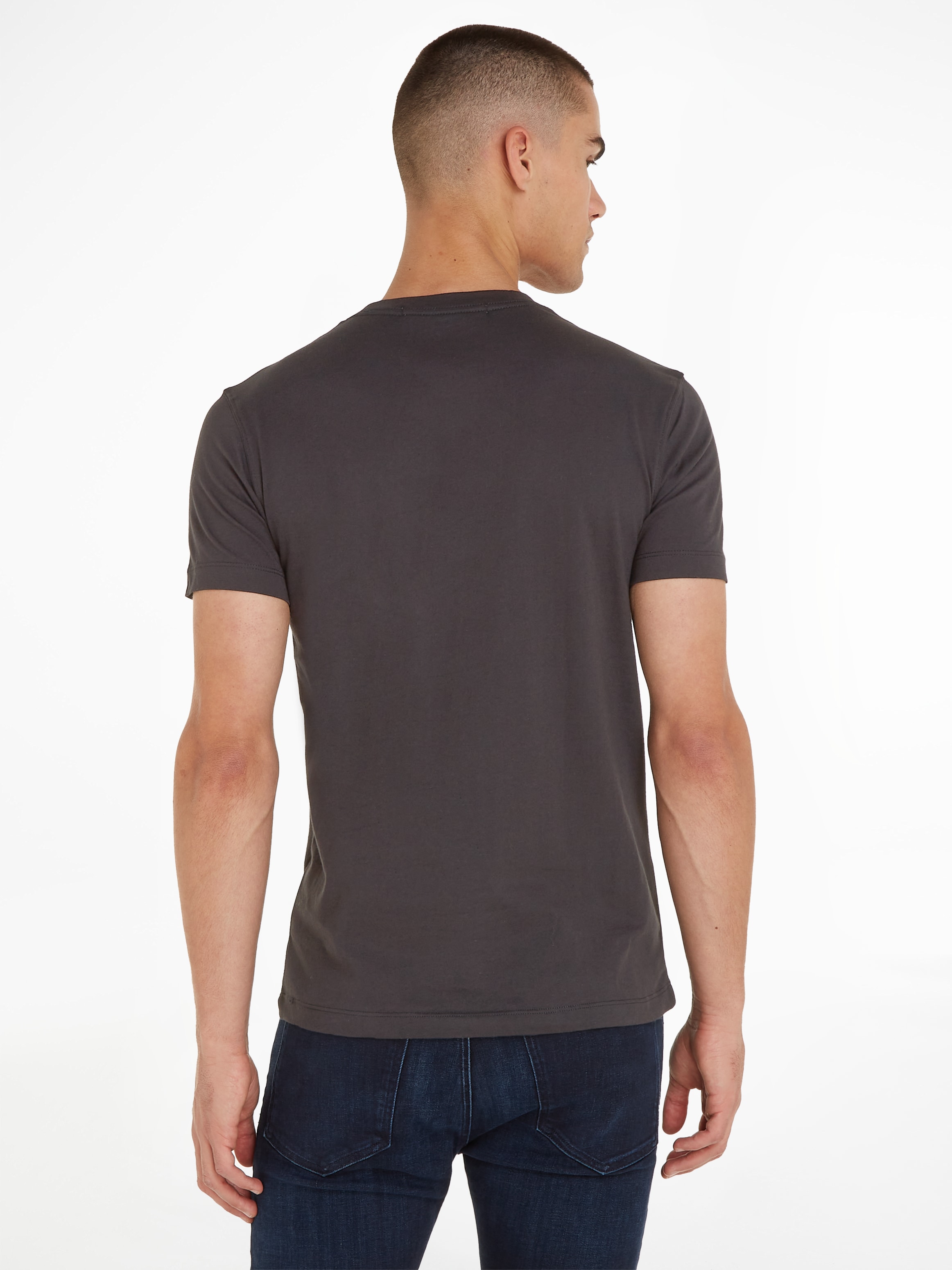 Calvin Klein Jeans T-Shirt »CK ESSENTIAL SLIM TEE«, mit Logo-Stickerei