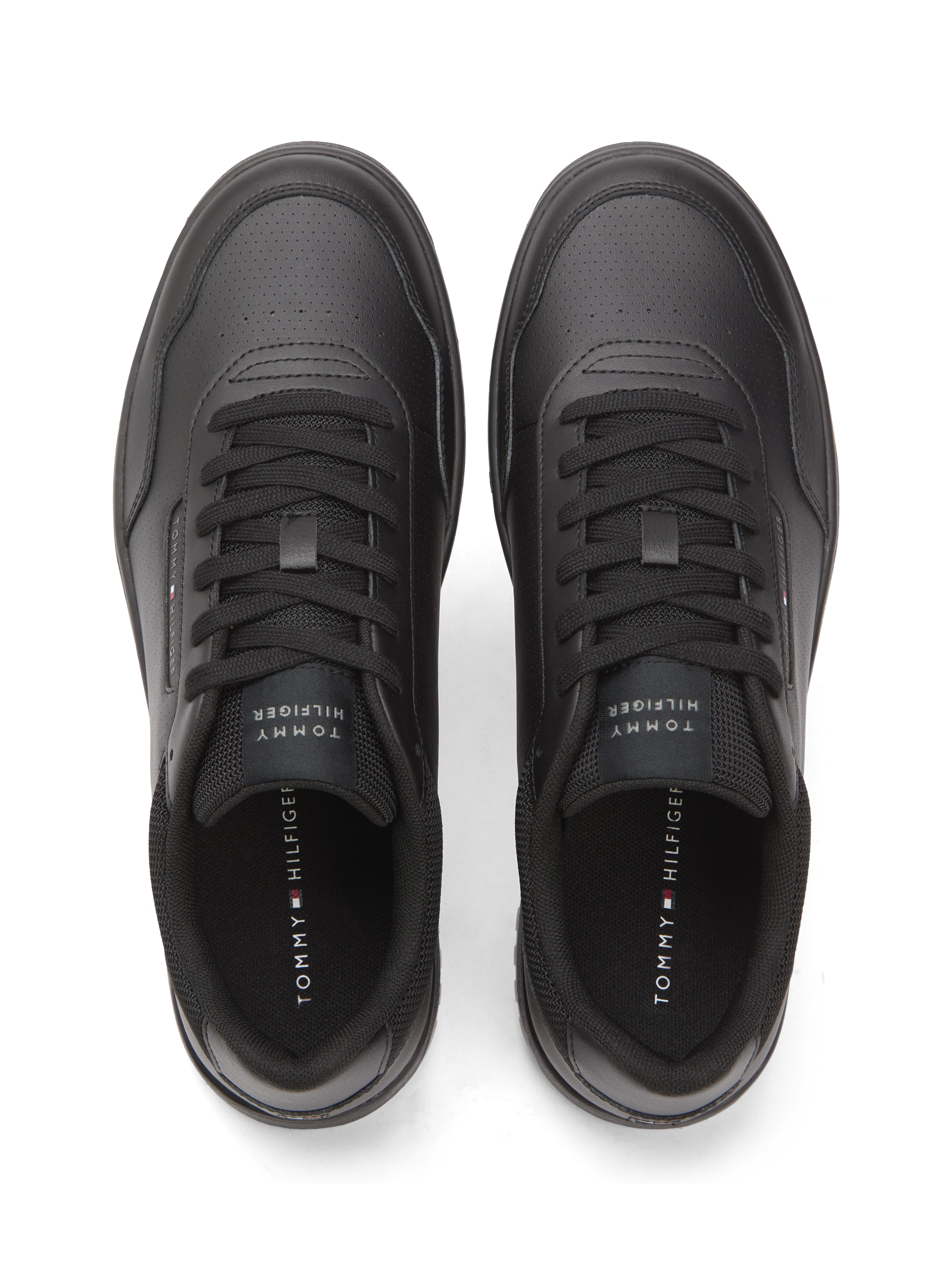 Tommy Hilfiger Sneaker »BASKET CORE LITE LTH BLOCK«  , Freizeitschuh, Halbschuh, Schnürschuh mit seitlicher Logoverzierung