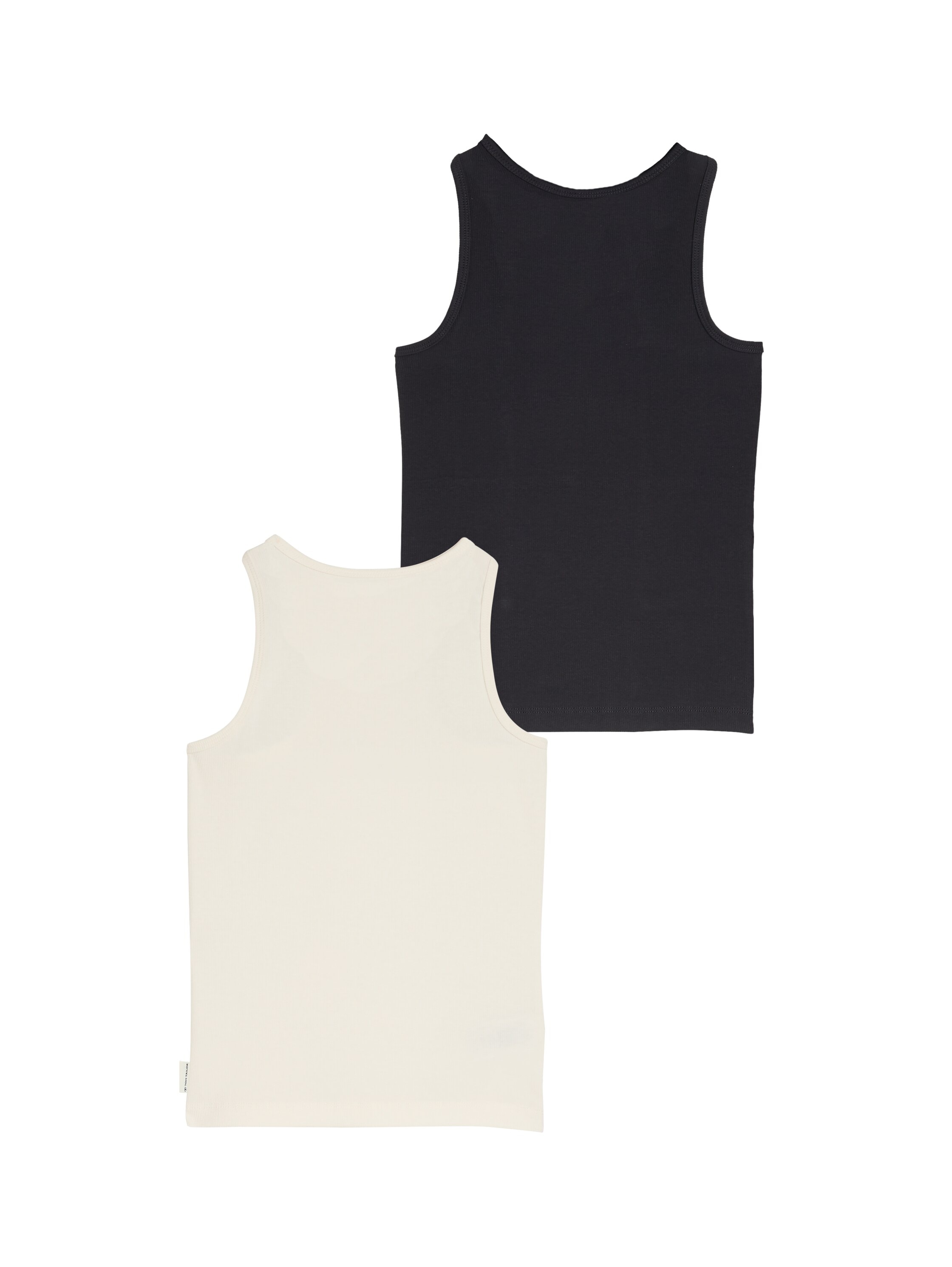 TOM TAILOR Rundhalsshirt, (2 tlg.), 2er Pack
