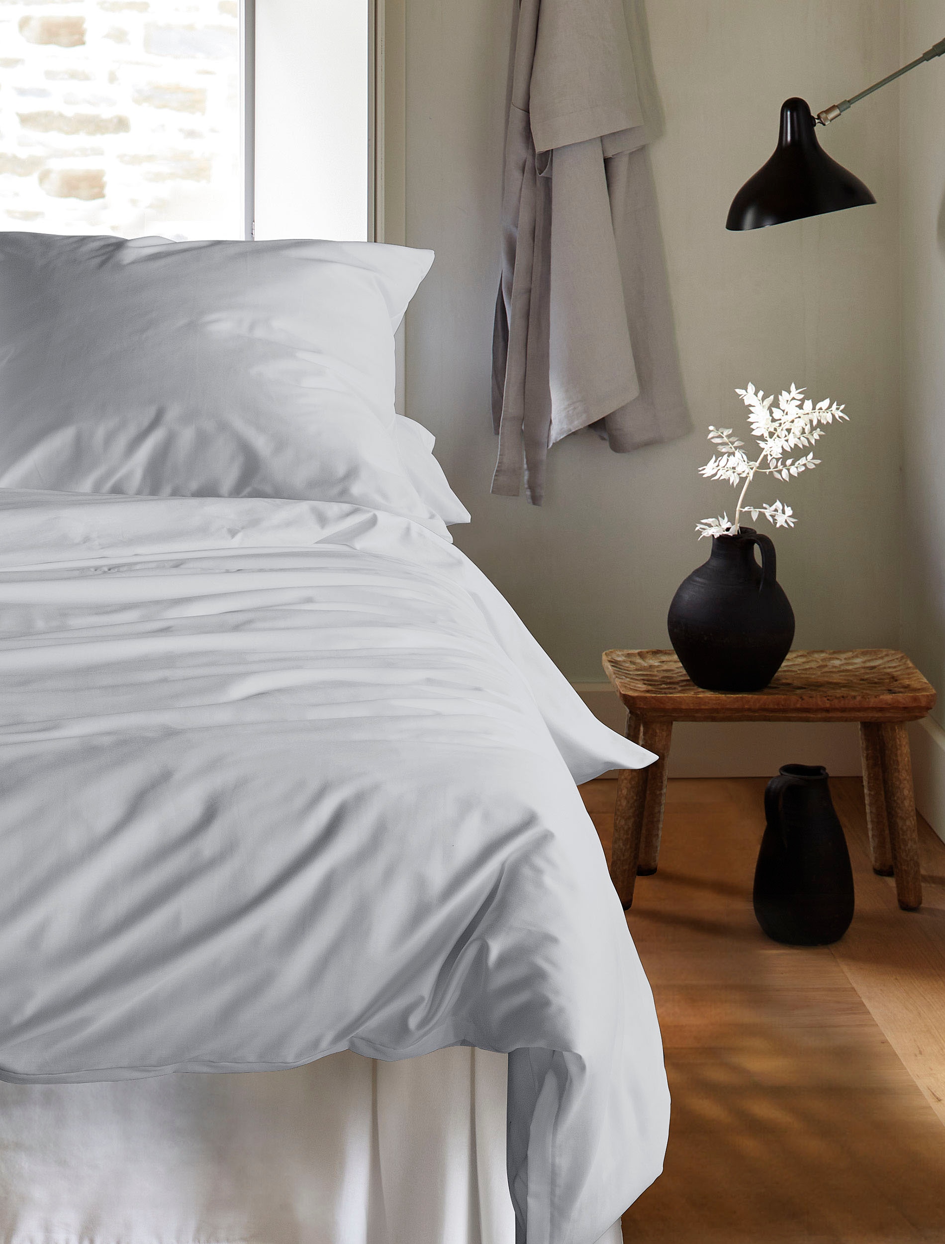 Irisette Bettwäsche »Premium Satin Bettwäsche Paris«, hochwertige Uni Premium Bettwäsche mit Reißverschluss, 100% Baumwolle