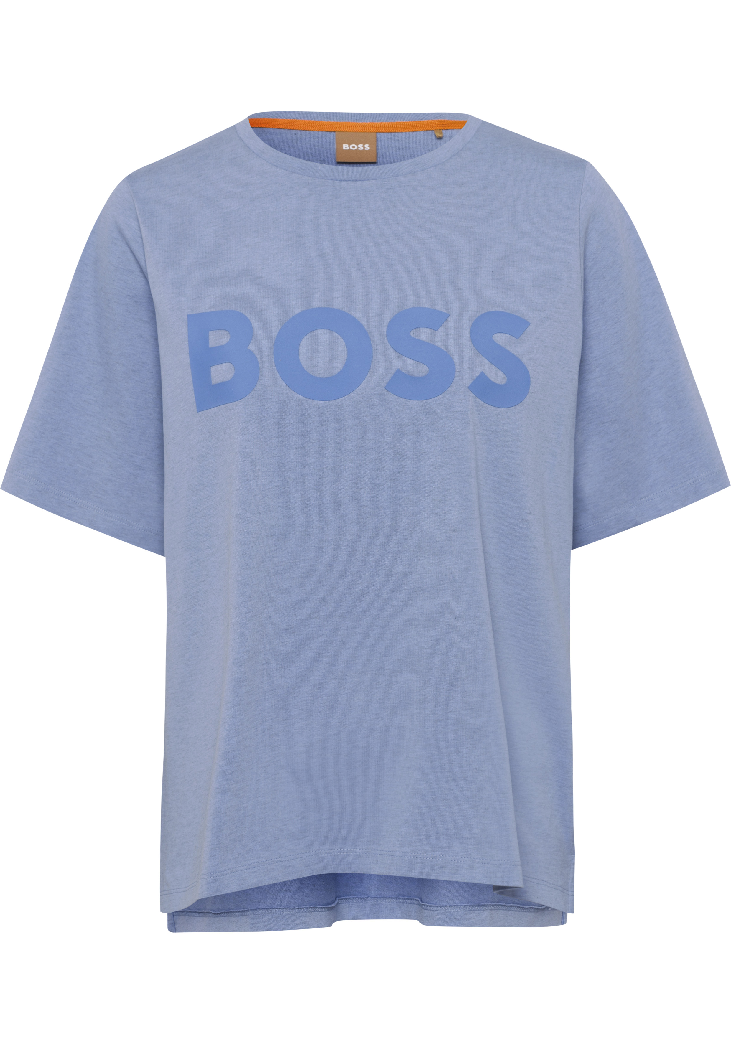 mit Shop Online BOSS im T-Shirt, Logo-Frontprint ORANGE OTTO