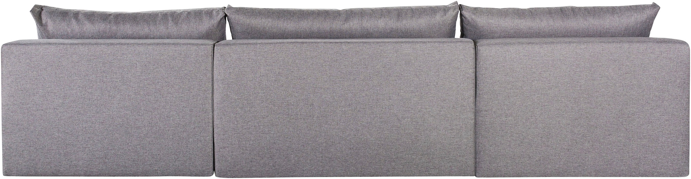 COLLECTION AB Wohnlandschaft »Josy«, inkl. Bettfunktion, Bettkasten, mit 3 extra großen Rückenkissen