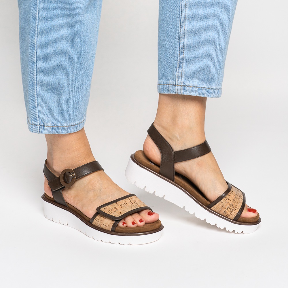 Ara Keilsandalette »BILBAO«  Plateau, Riemchensandale mit Klettverschlüsse, G-Weite