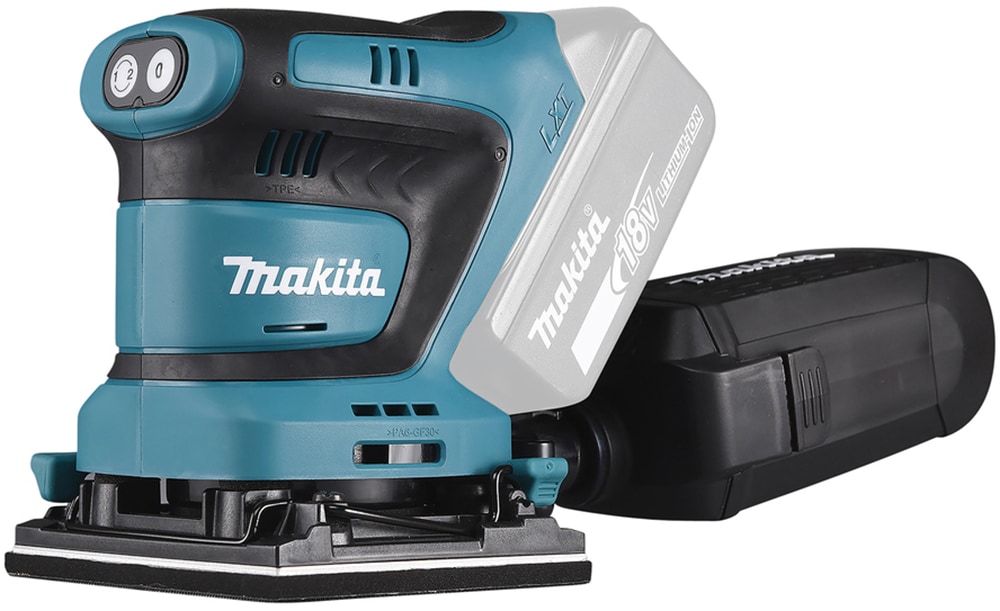 Makita Akku-Schwingschleifer »DBO480Z«, LXT 18V • 112x102 mm • 14.000 min-1, ohne Akku und Ladegerät