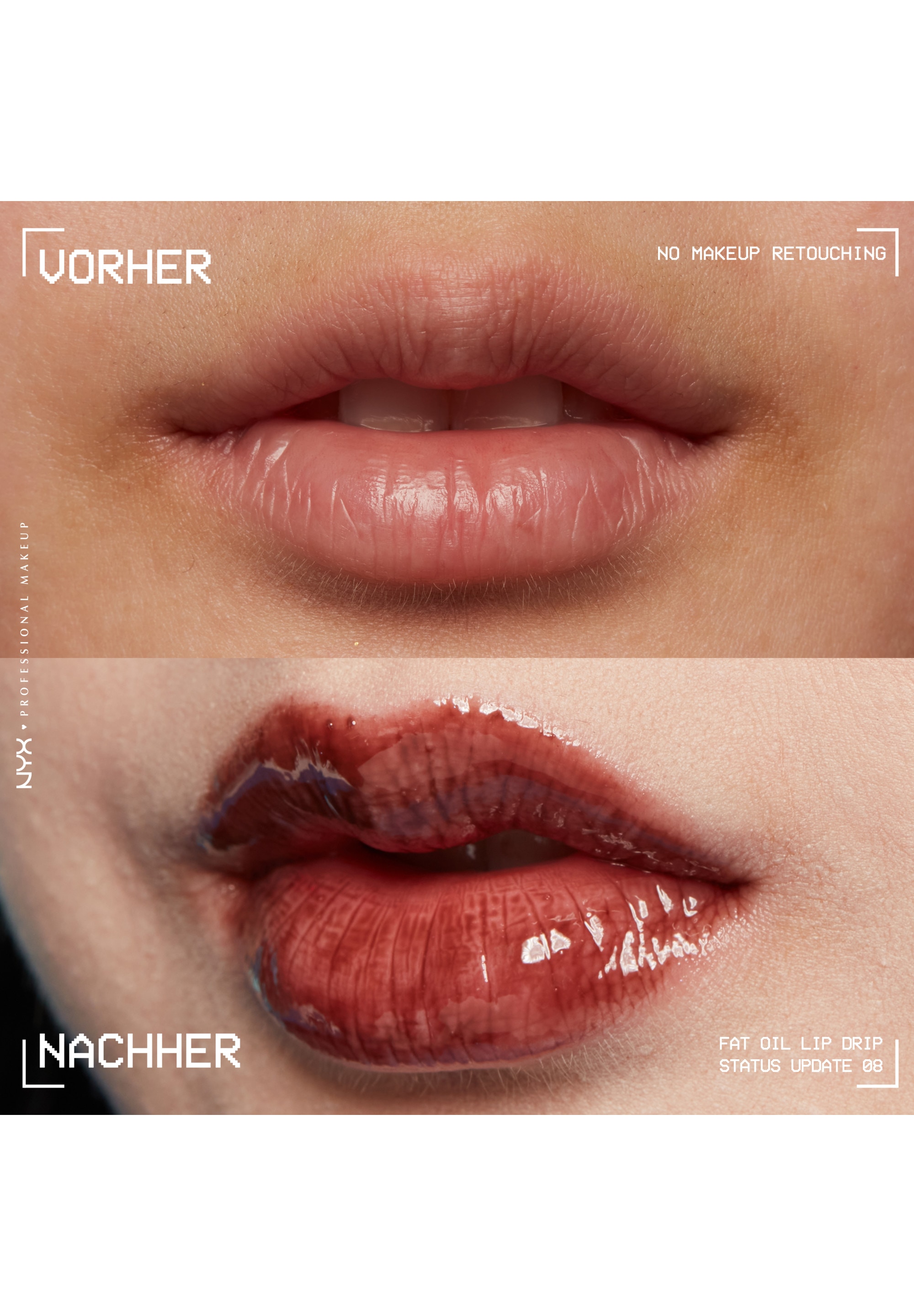 NYX Lipgloss »NYX Professional Makeup Fat Oil Lip Drip« mit intensiv-schimmerndem Finish, individuell aufbaubare Farbe