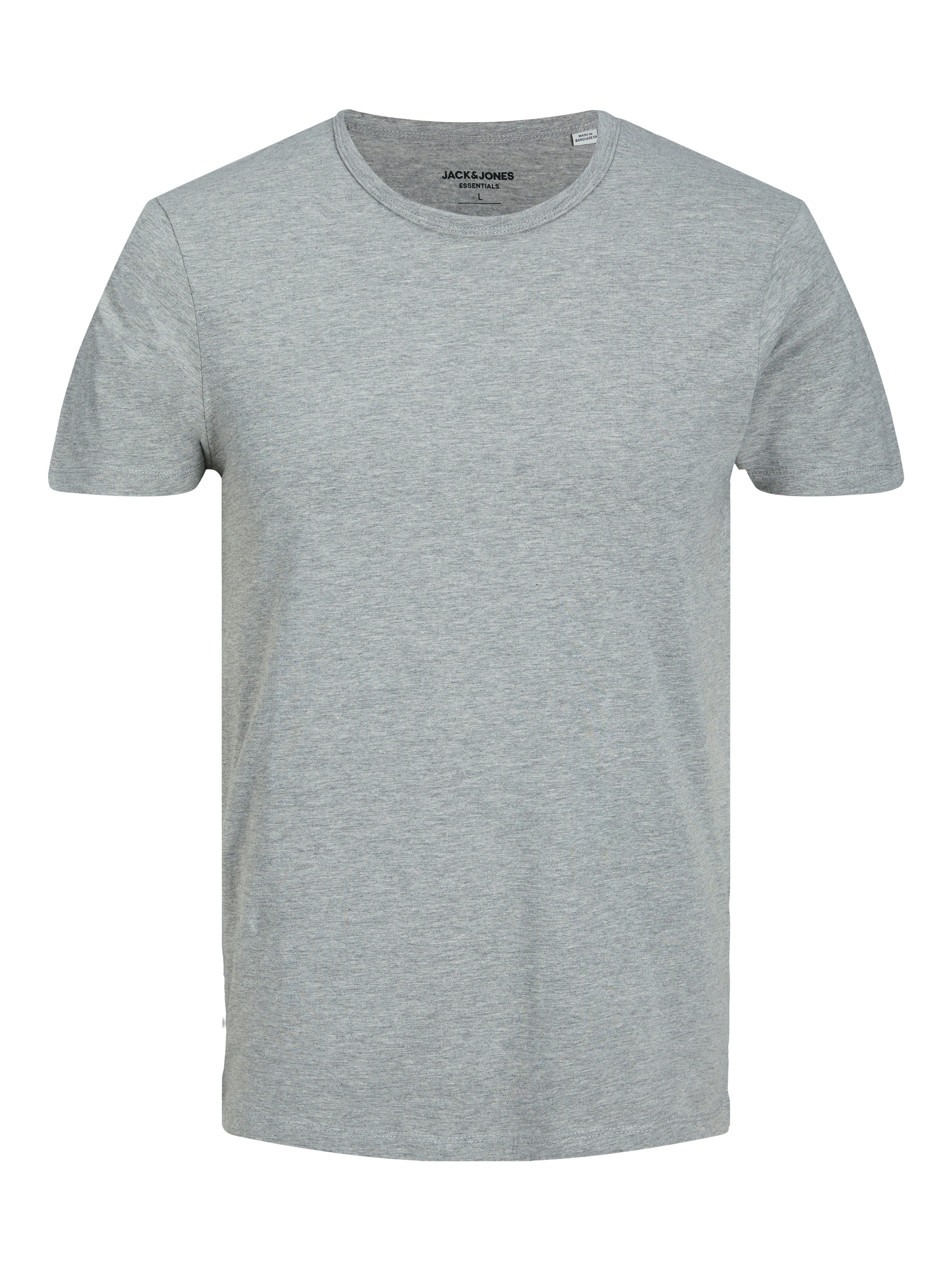 Jack & Jones T-Shirt »JJEBASIC mit schmaler Passform für jeden Tag« unifarben, modisch, schmal, Baumwollmischung, Rundhals