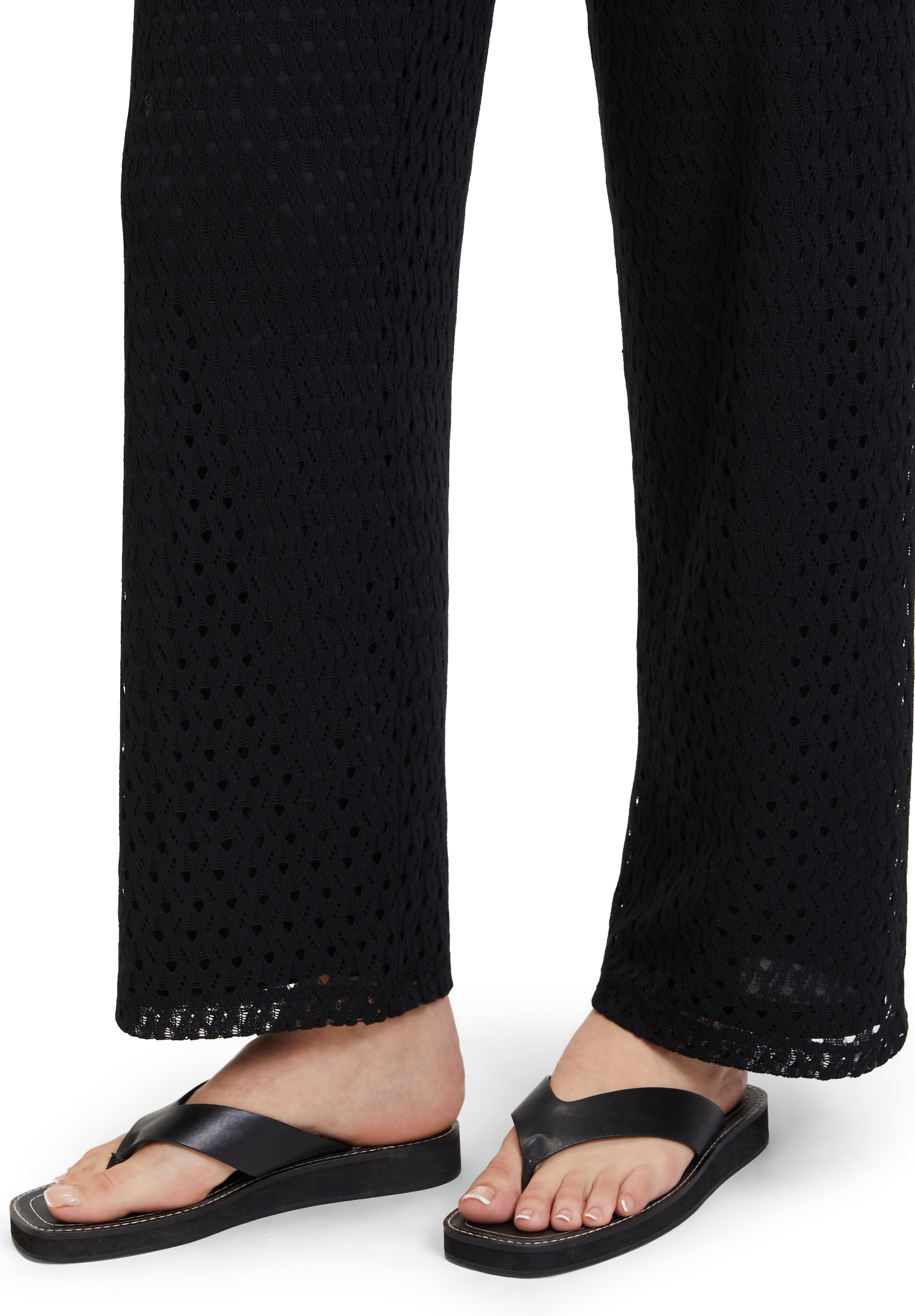Betty&Co Schlupfhose »Schlupfhose mit Struktur«