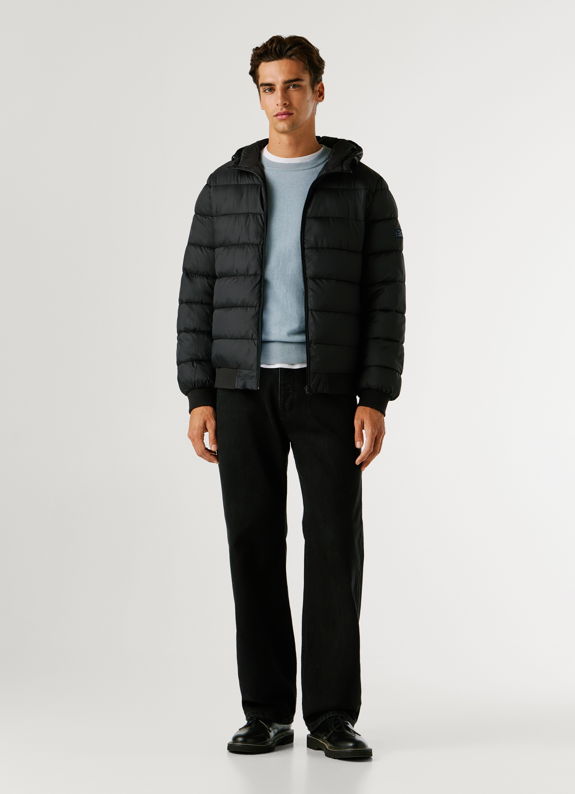 Pepe Jeans Steppjacke »PUFFER HOOD« mit Kapuze Regular Fit mit Kapuze