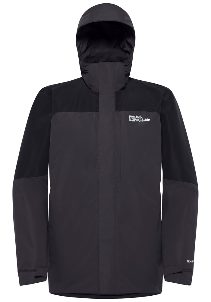 Jack Wolfskin 3-in-1-Funktionsjacke »ROMBERG 3IN1 JKT M«, mit Kapuze