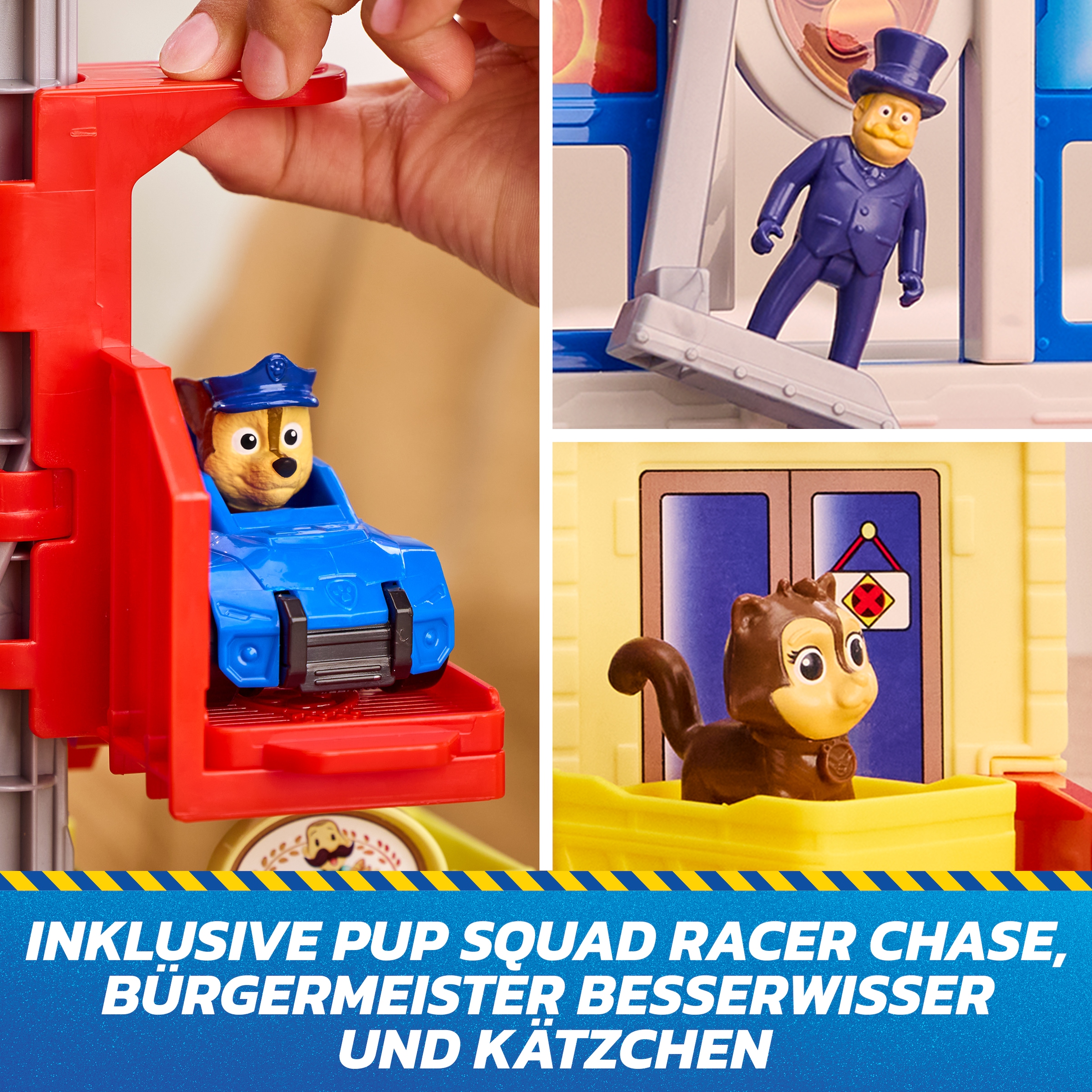 Spin Master Spielwelt »PAW Patrol - Search & Rescue: Pup Squad Hauptquartier Spielset«