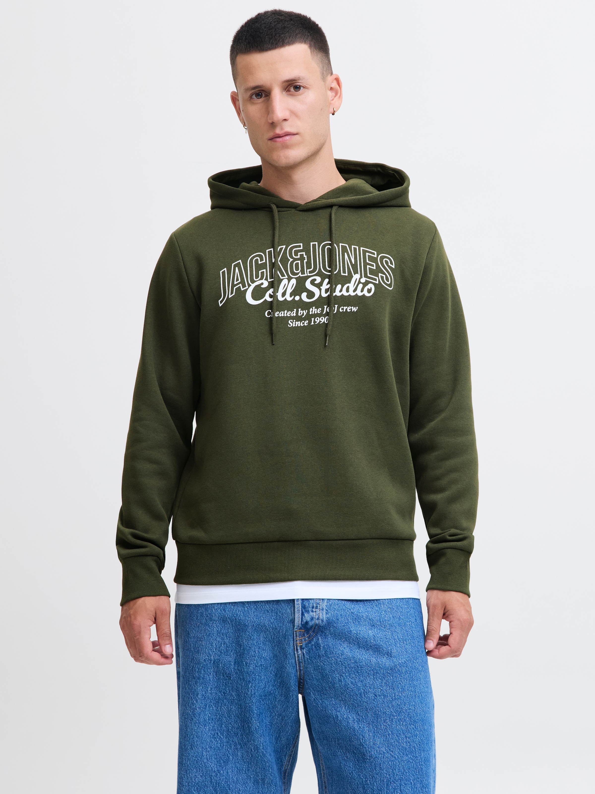 Jack & Jones Kapuzensweatshirt »JJMAKOTO SWEAT HOOD«