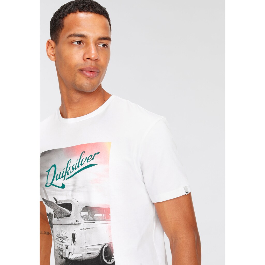 Quiksilver T-Shirt »DRIVING DIAG SS TEE PACK«, (Packung, 2er-Pack)