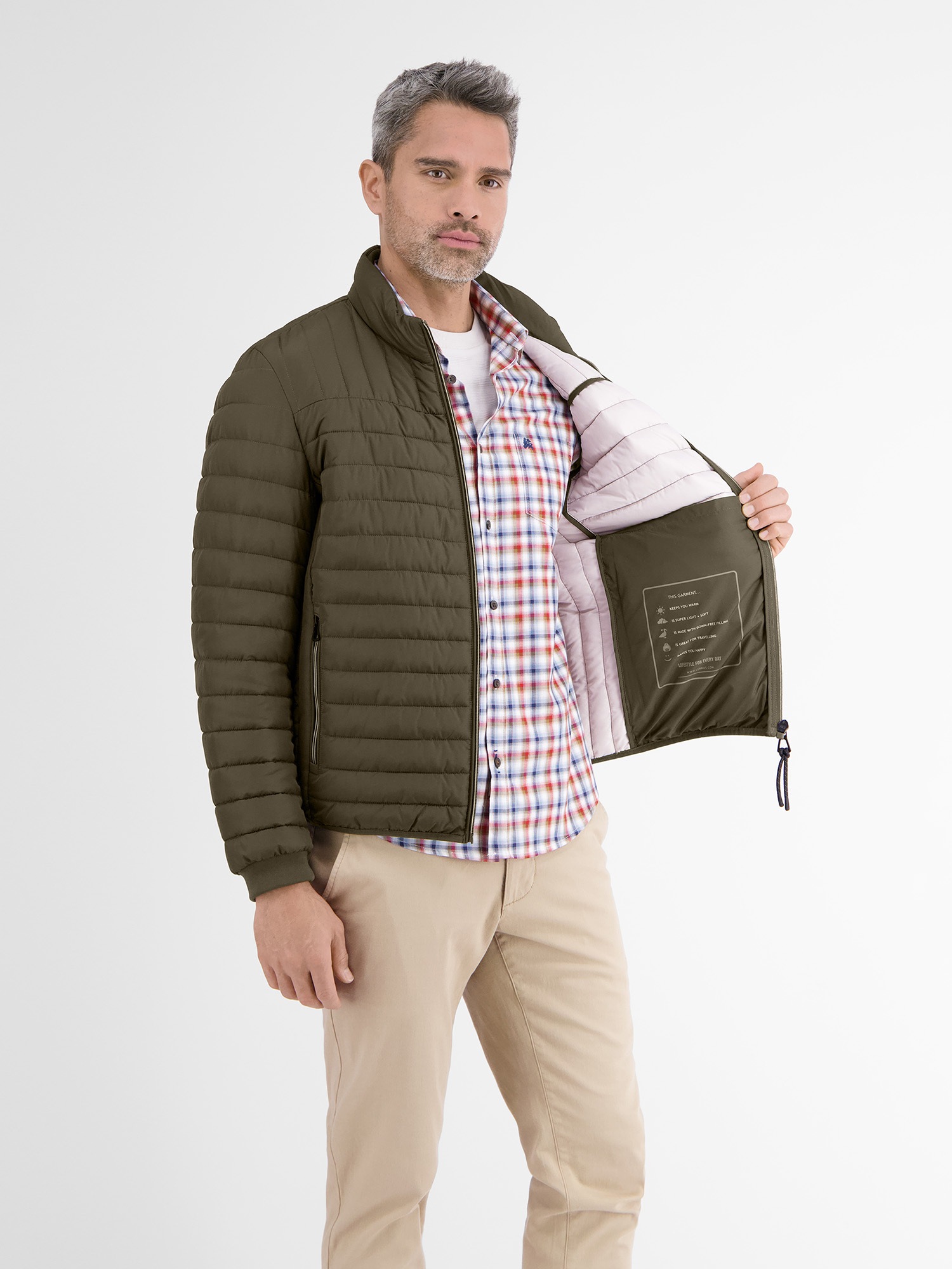 LERROS Steppjacke »LERROS Wattierter Steppblouson«
