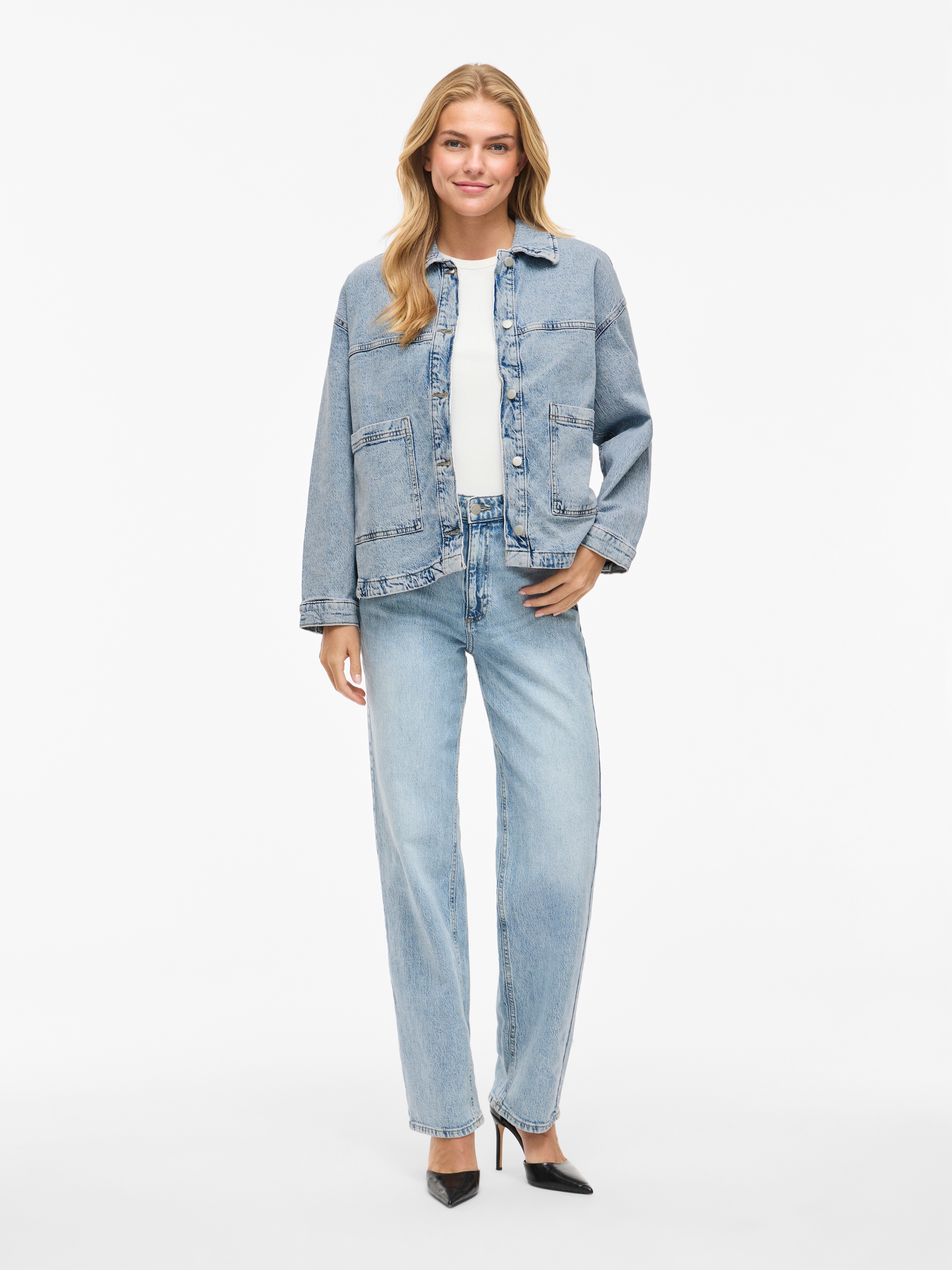 Vila Jeansblazer »VIJAF L/S DENIM JACKET - NOOS«
