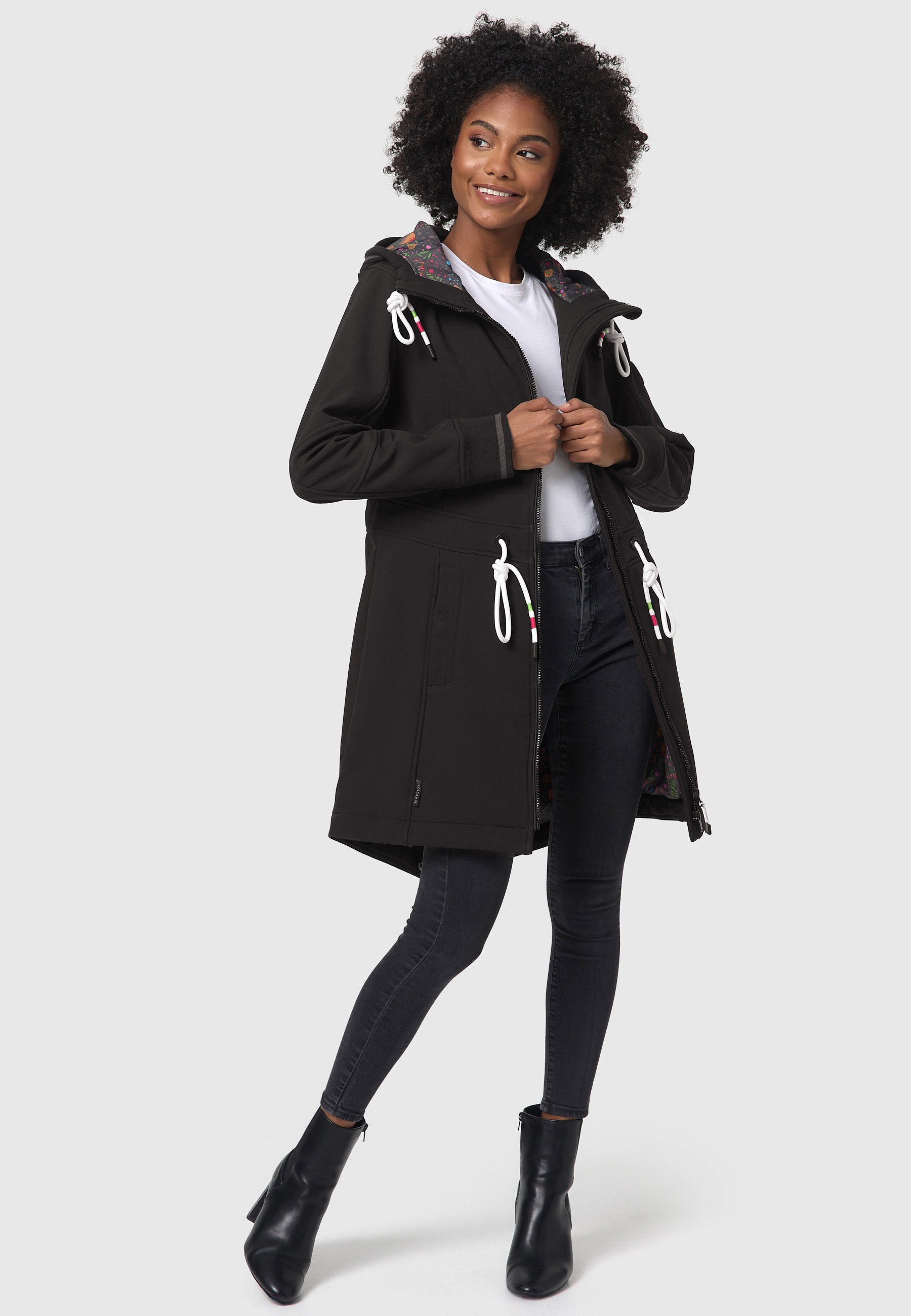 Marikoo Softshelljacke »Marikoo Mount Furnica Damen Softshell Jacke B964«