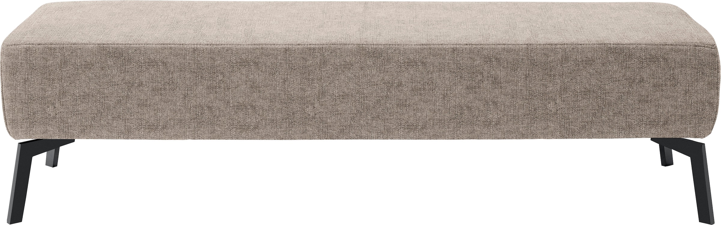 Home affaire Hockerbank »Siva, modern & stylisch, Breite 52 cm« weicher Sitz, freistehend & saugroboterfreundliche Höhe