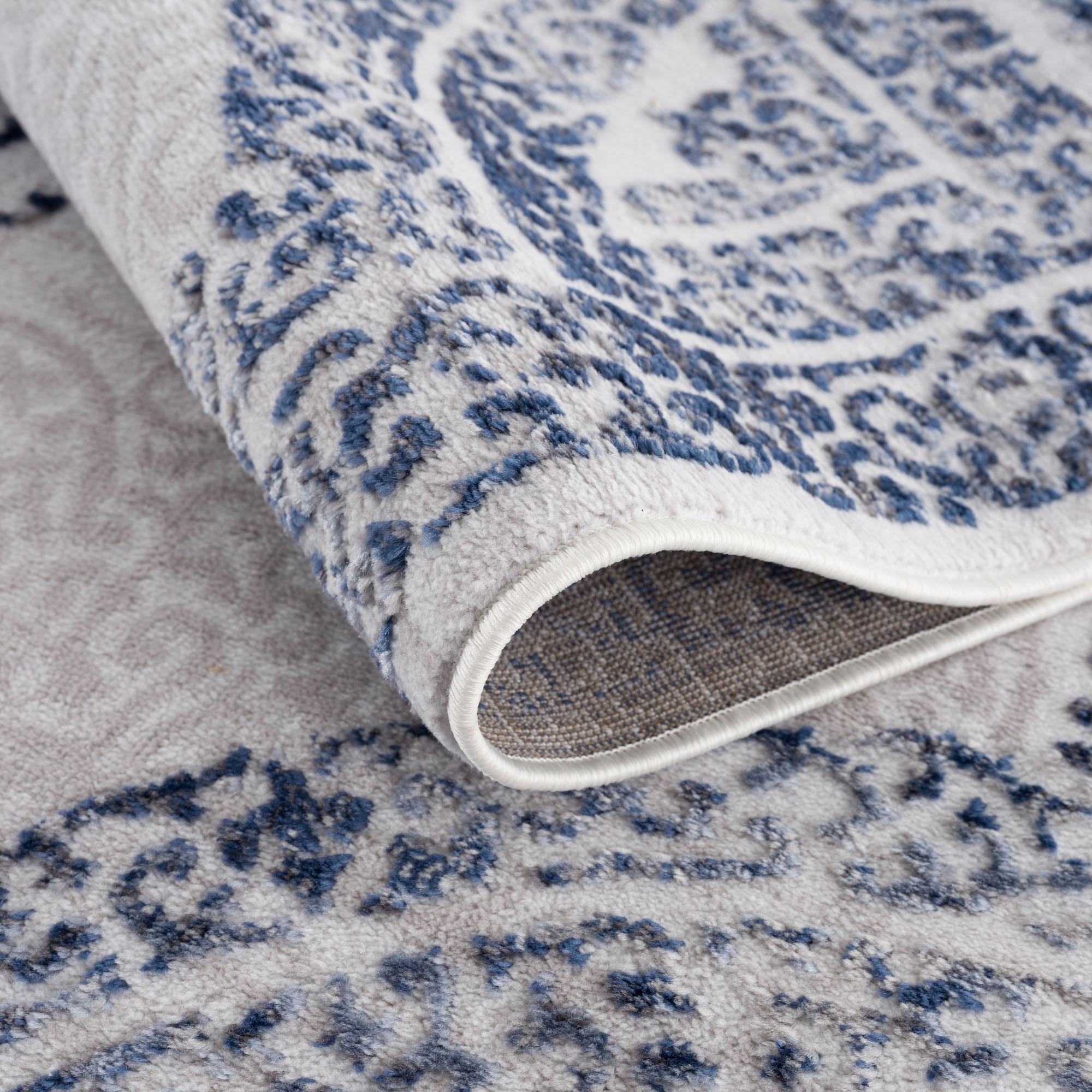 Sanat Teppich »Evra 7001«, rechteckig, 22 mm Höhe, Wohnzimmer, Kurzflor, modern, Läufer