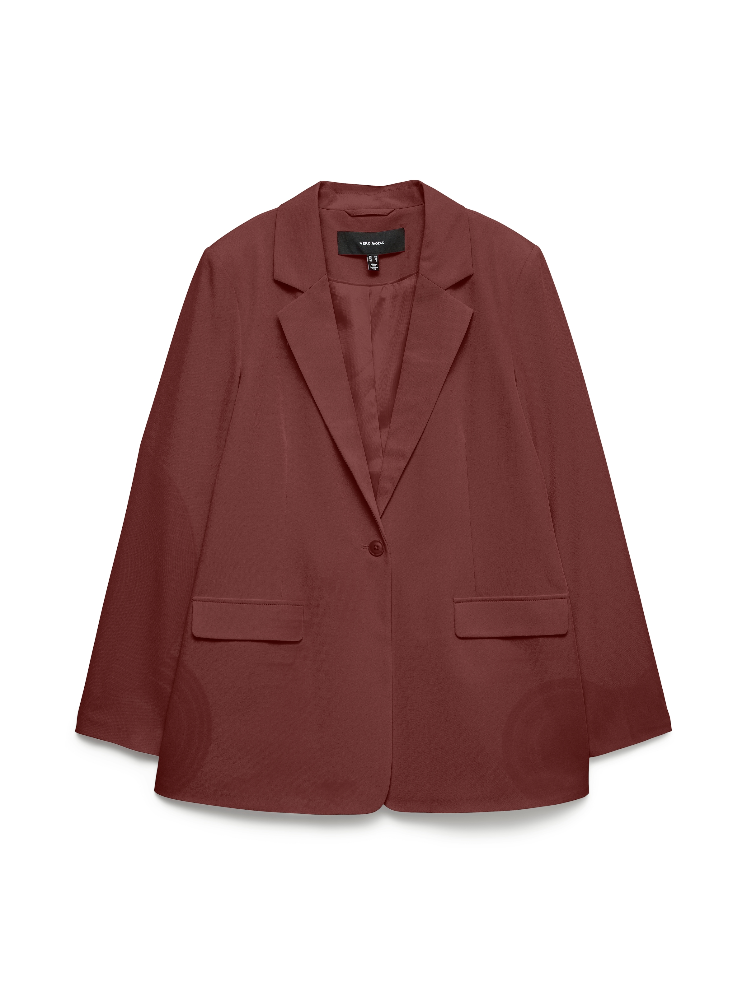 Vero Moda Longblazer »VMZELDA LS LOOSE BLAZER NOOS« lässige Form, 1-Knopf Verschluss