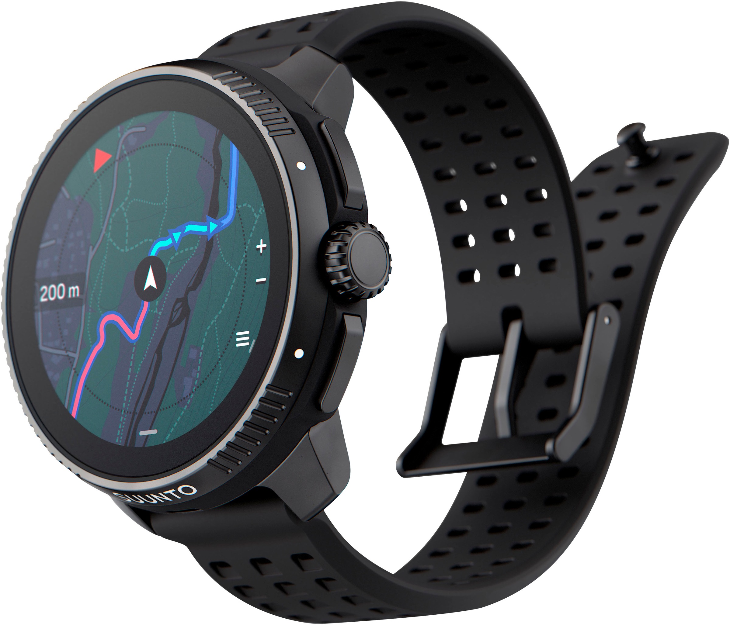 Suunto Smartwatch »Race Edelstahl« (3,63 cm / 1,43 ′′) Wear OS by Google in schwarz