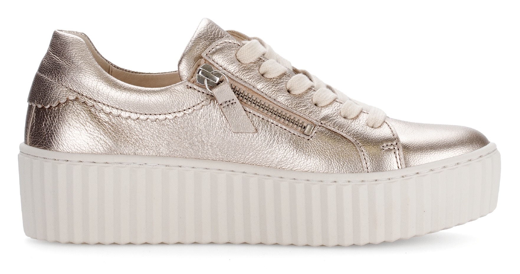 Gabor Plateausneaker, Freizeitschuh, Halbschuh, Schnürschuh mit Best Fitting-Ausstattung