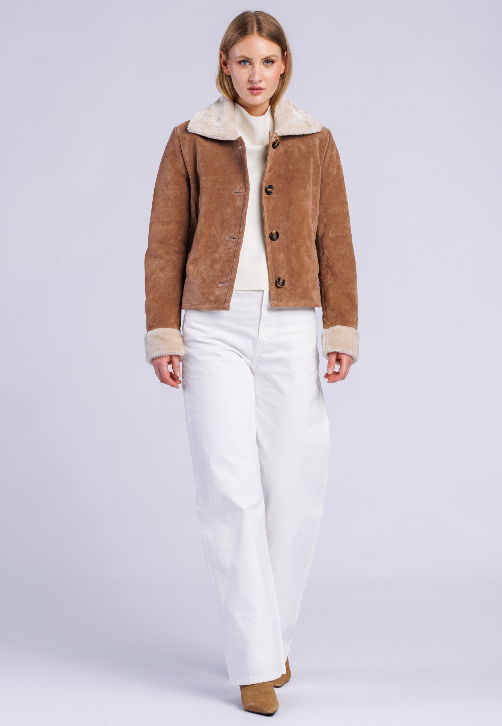 Freaky Nation Lederjacke »Solina-FN«