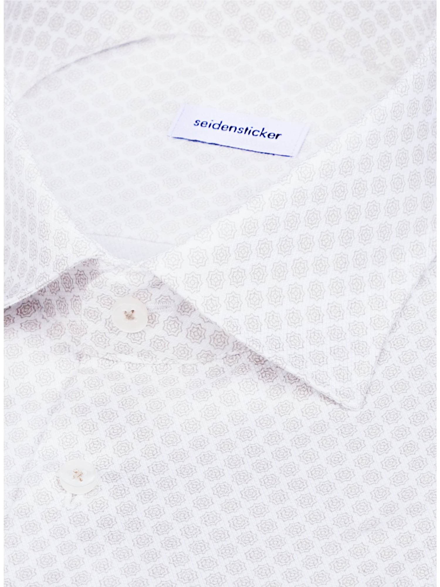 seidensticker Businesshemd »Schwarze Rose« Slim 1/1 Kentkragen Druck