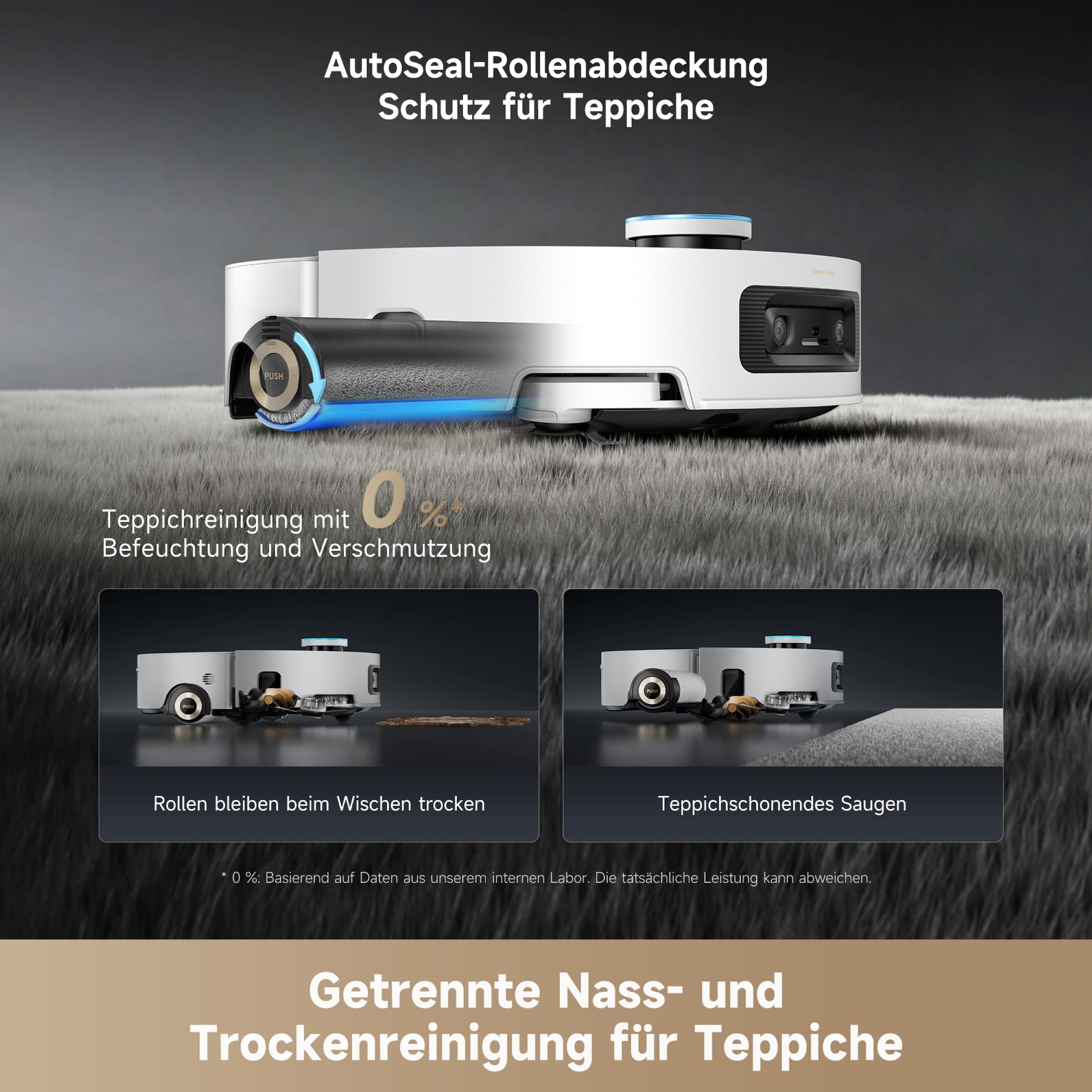 Dreame Nass-Trocken-Saugroboter »Aqua10 Ultra Roller Complete«