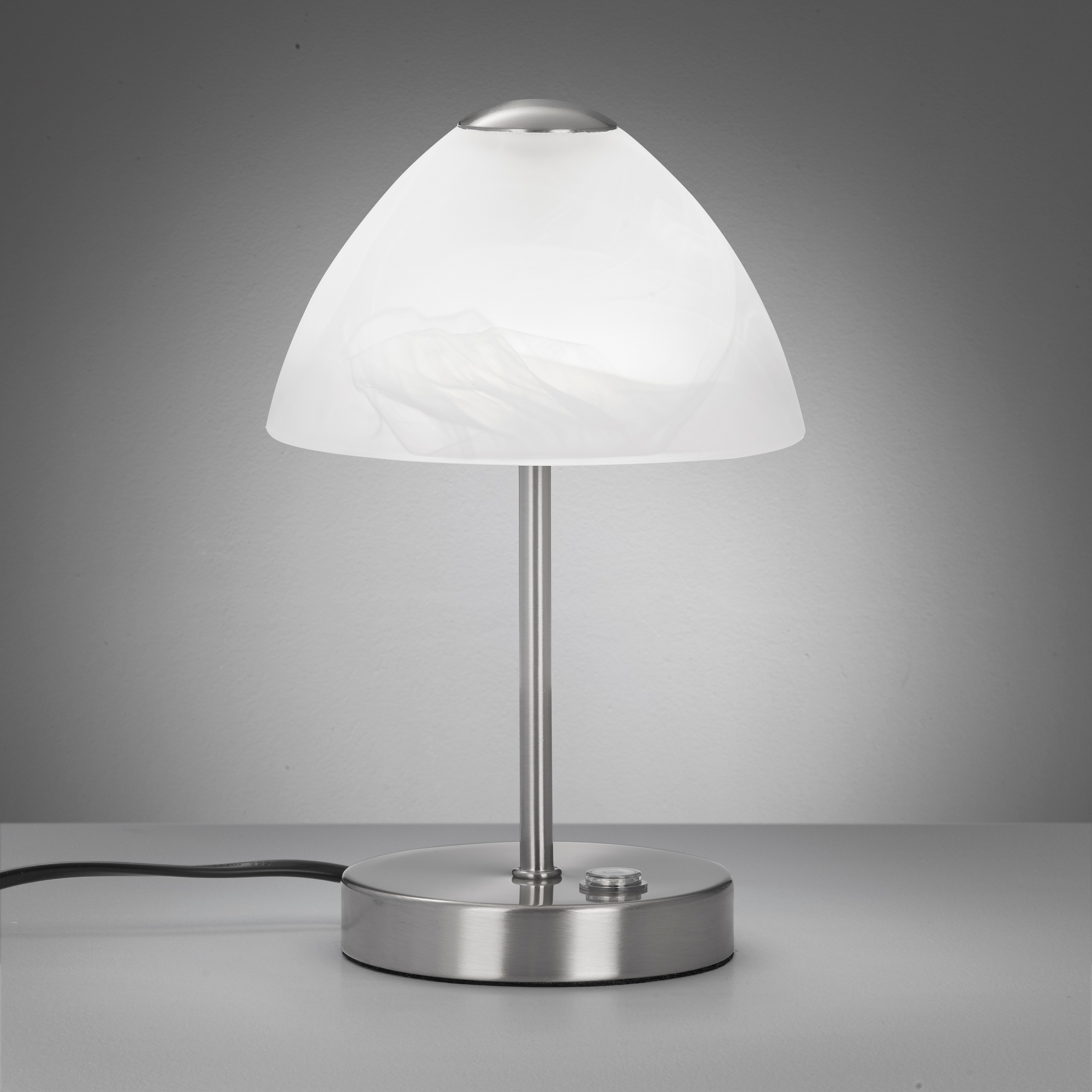 REALITY Leuchten LED Tischleuchte »Queen« LED-Board 1 Stk. Warmweiß Tischlampe mit 4 fach TOUCH-Dimmer in klassischem Design