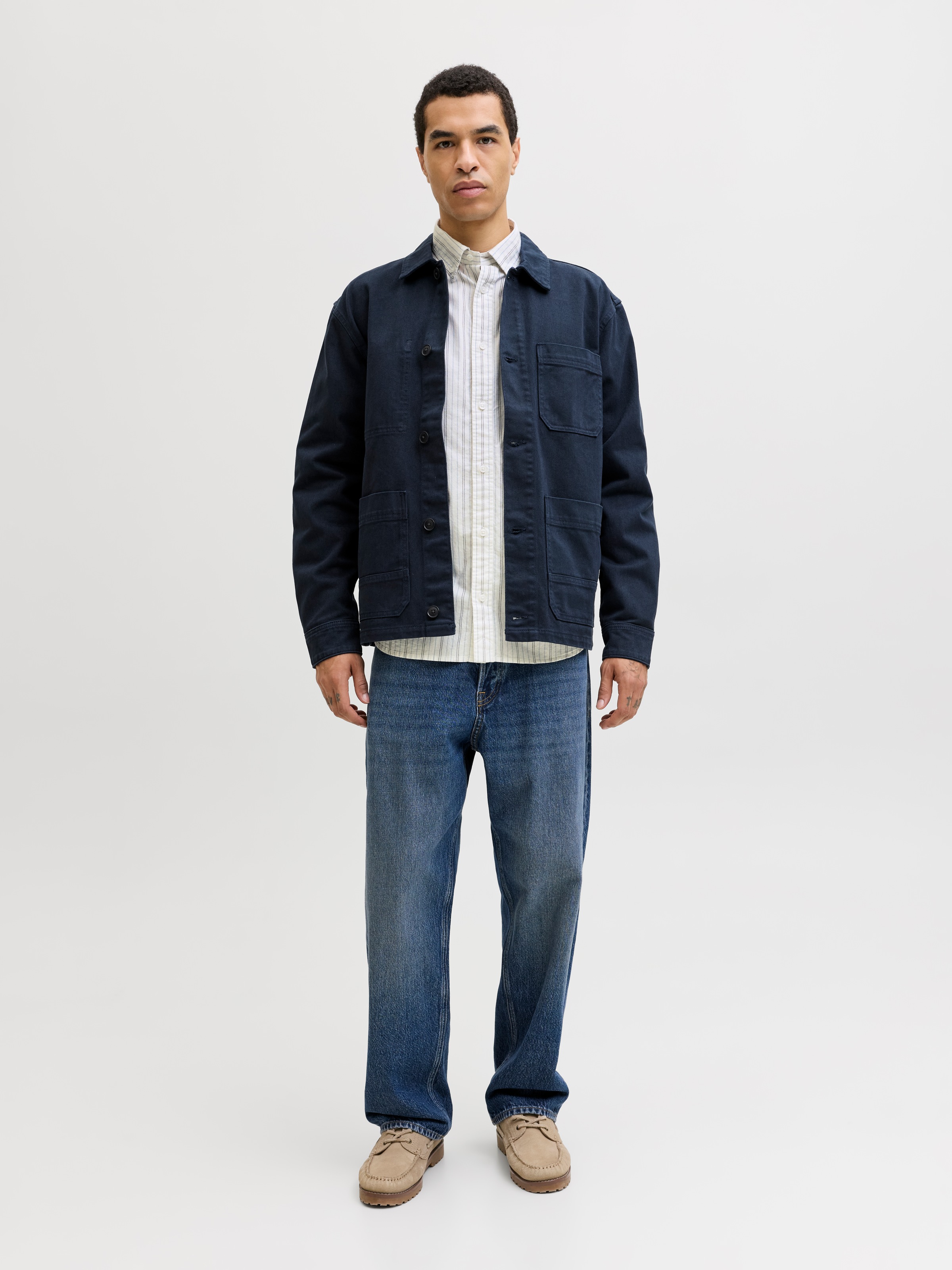 Jack & Jones Langarmhemd »JPRBLUHARVEY OXFORD L/S SHIRT SN« Baumwolle, regular fit