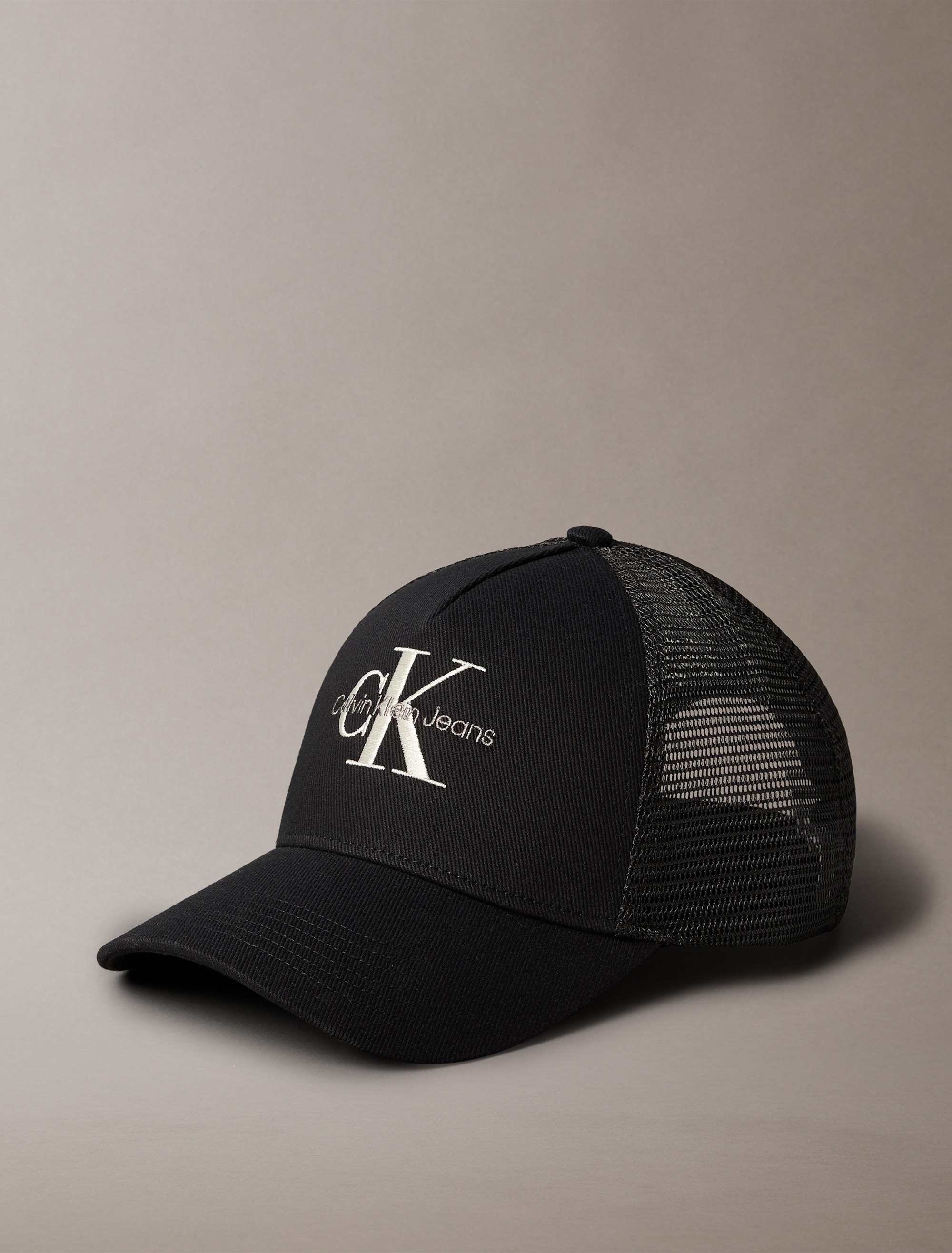 Calvin Klein Jeans Baseball Cap »MONOLOGO 5 PANEL MESH BACK CAP«, mit Logostickerei