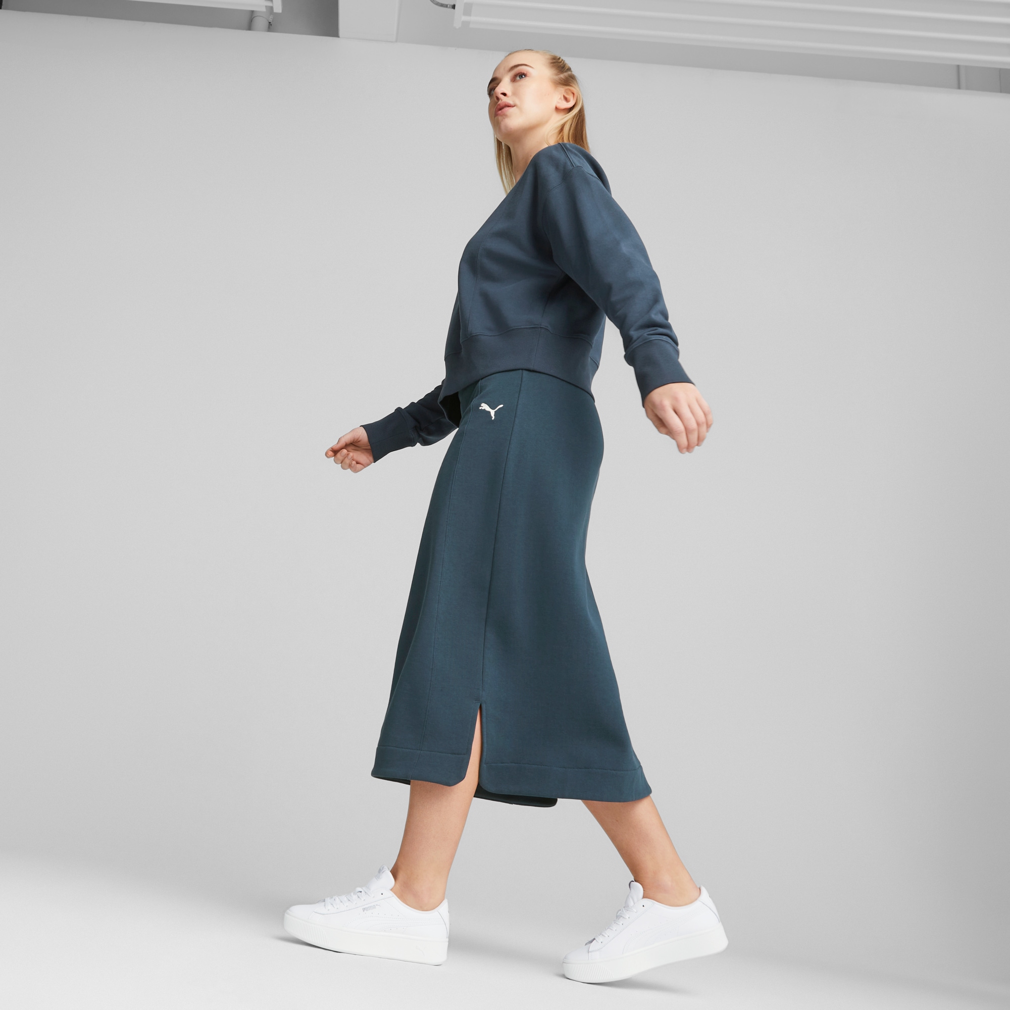 PUMA Sneaker »VIKKY STACKED L«  Obermaterial aus Leder, SOFTFOAM+ Dämpfungstechnologie