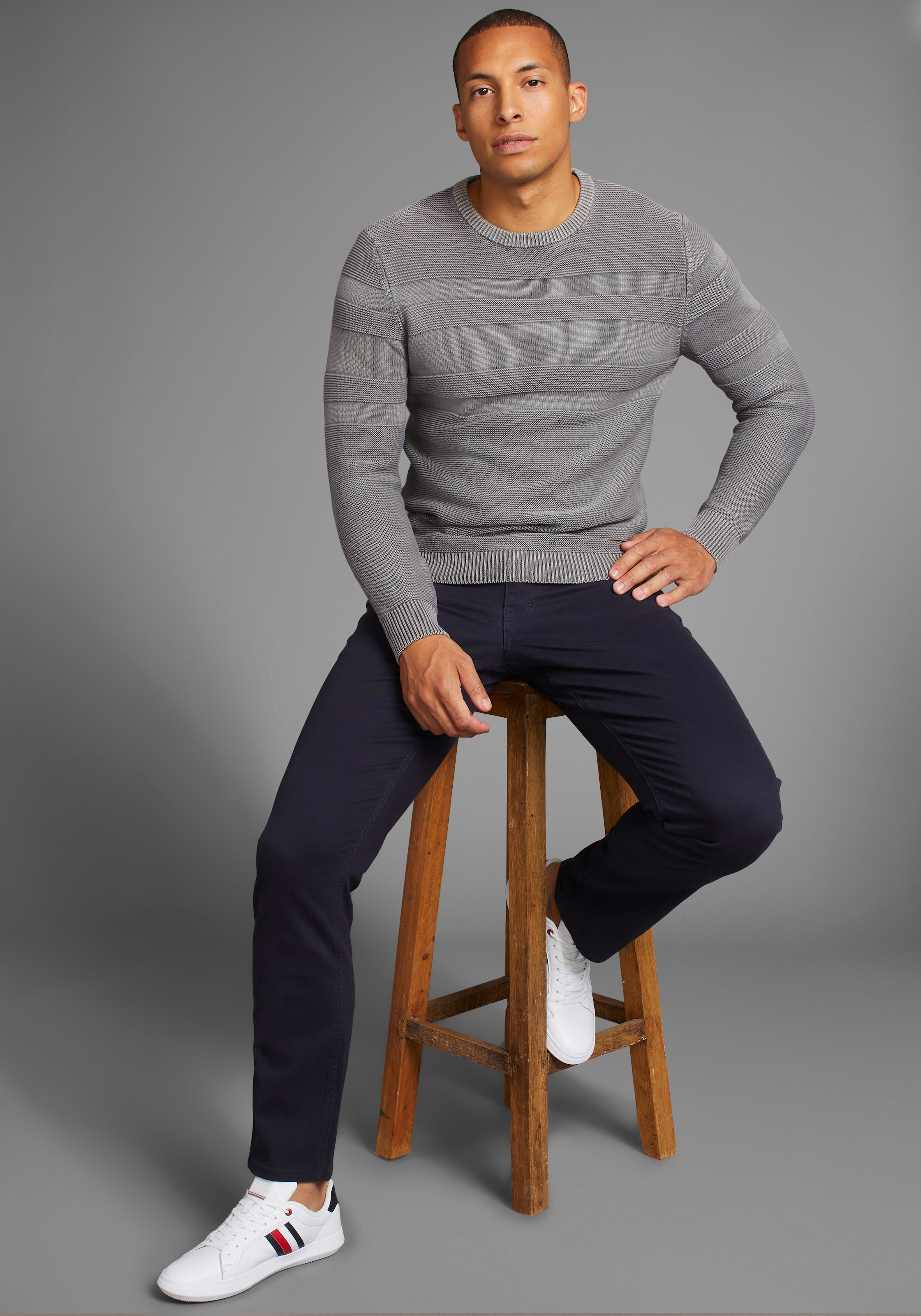 Bruno Banani Jacquardpullover