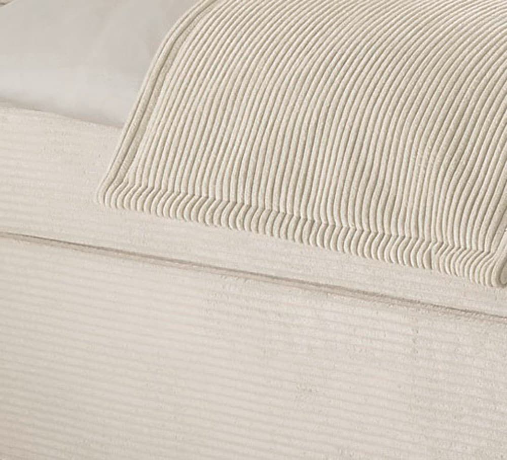 hapo Boxspringbett »Hana, in verschiedenen Breiten und Härtegraden erhältlich« Bett mit samtartigem Stoff bezogen, inkl. Topper