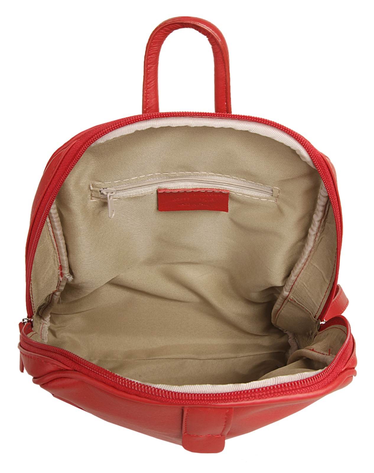 Samantha Look Cityrucksack, echt Leder, Made in Italy