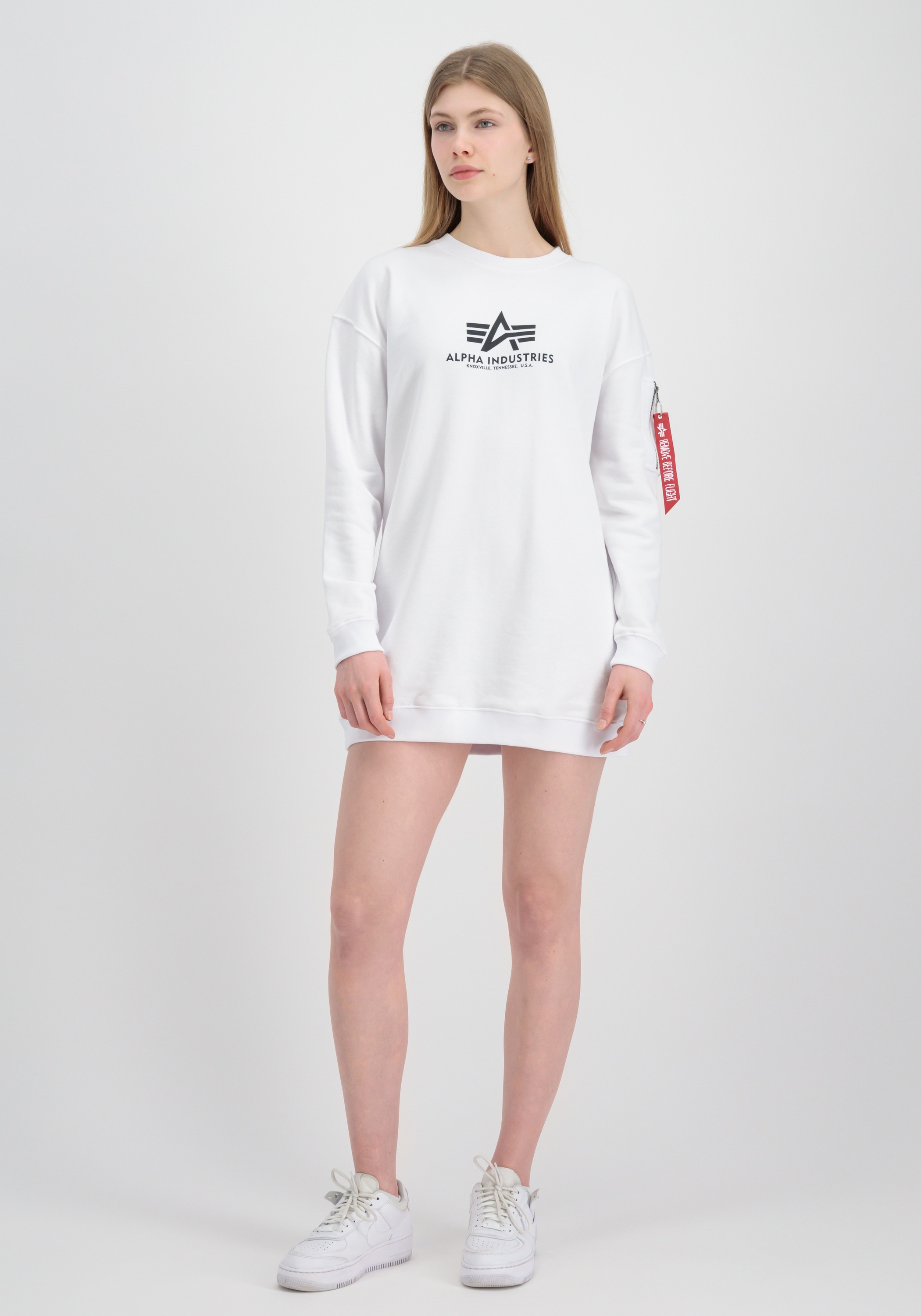 Sweater »Alpha Industries Women - Sweatshirts Basic Long Sweater OS Wmn«