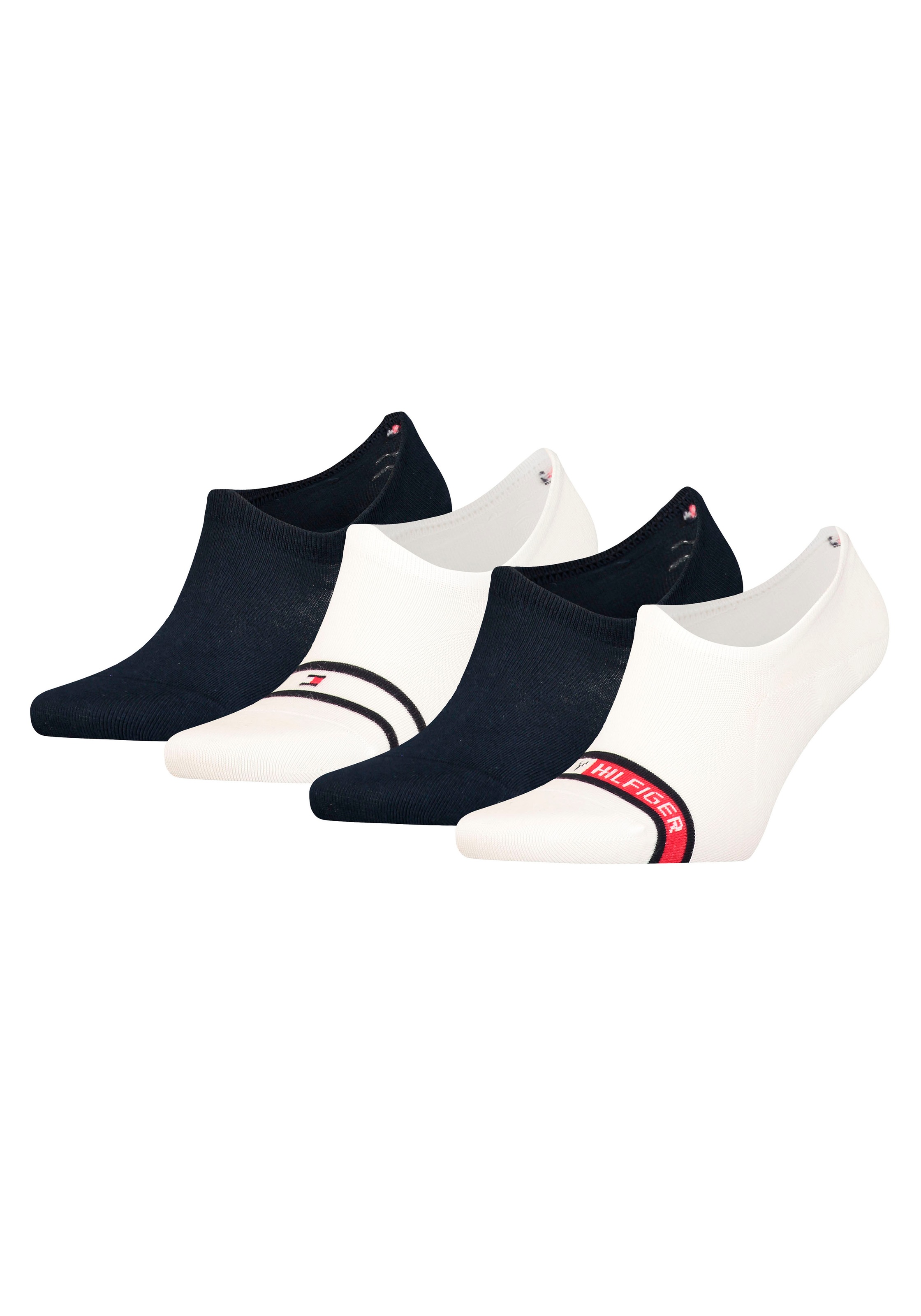Tommy Hilfiger Füßlinge, (4 Paar), mit hochwertiger Geschenkbox