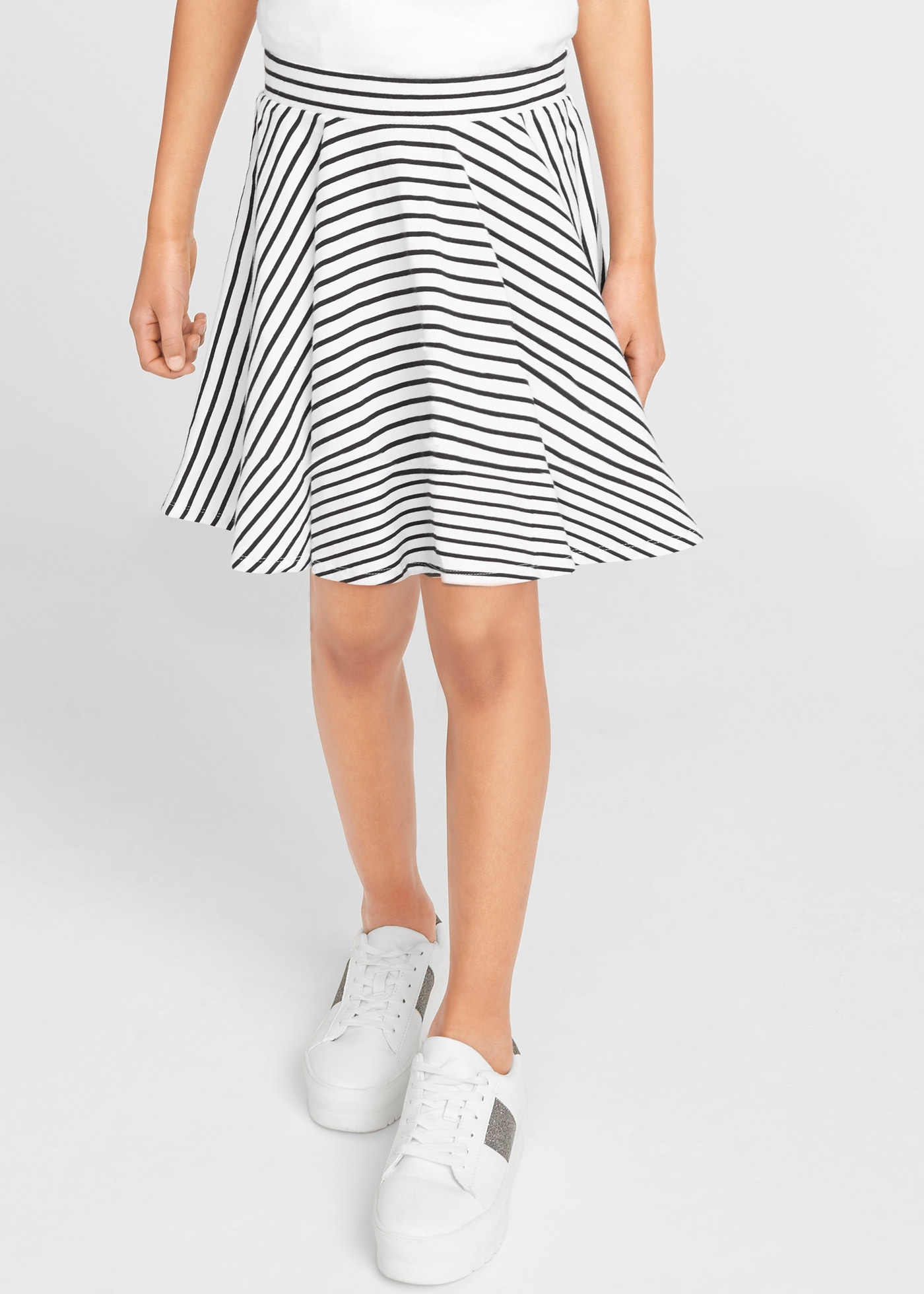 bonprix Jerseyrock Packung, 2 Stk. tlg.